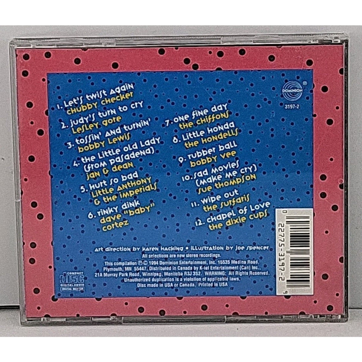 The Sensational 60's, Vol. 3 by Various Artists (CD, Nov-1993, Dominion)