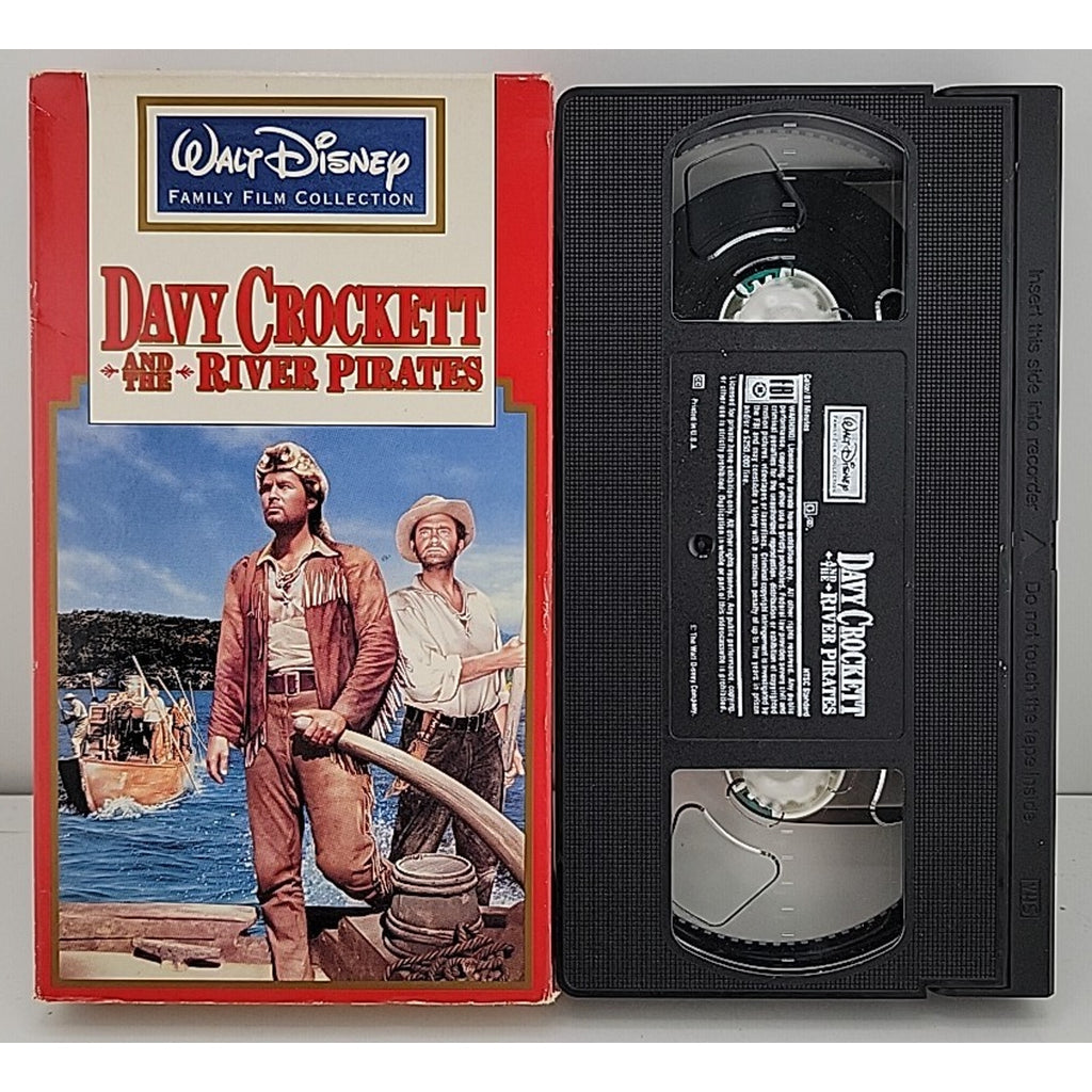 Davy Crockett and the River Pirates (VHS, 1997)