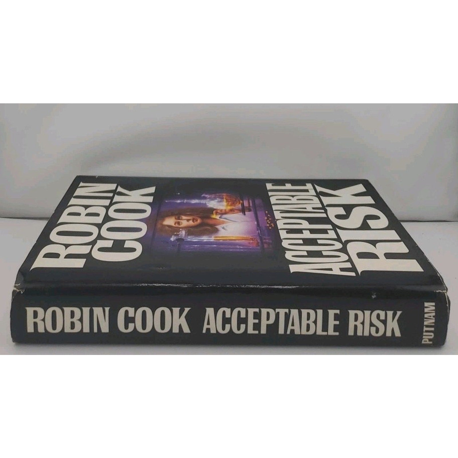 Acceptable Risk by Robin Cook (1995, Hardcover)
