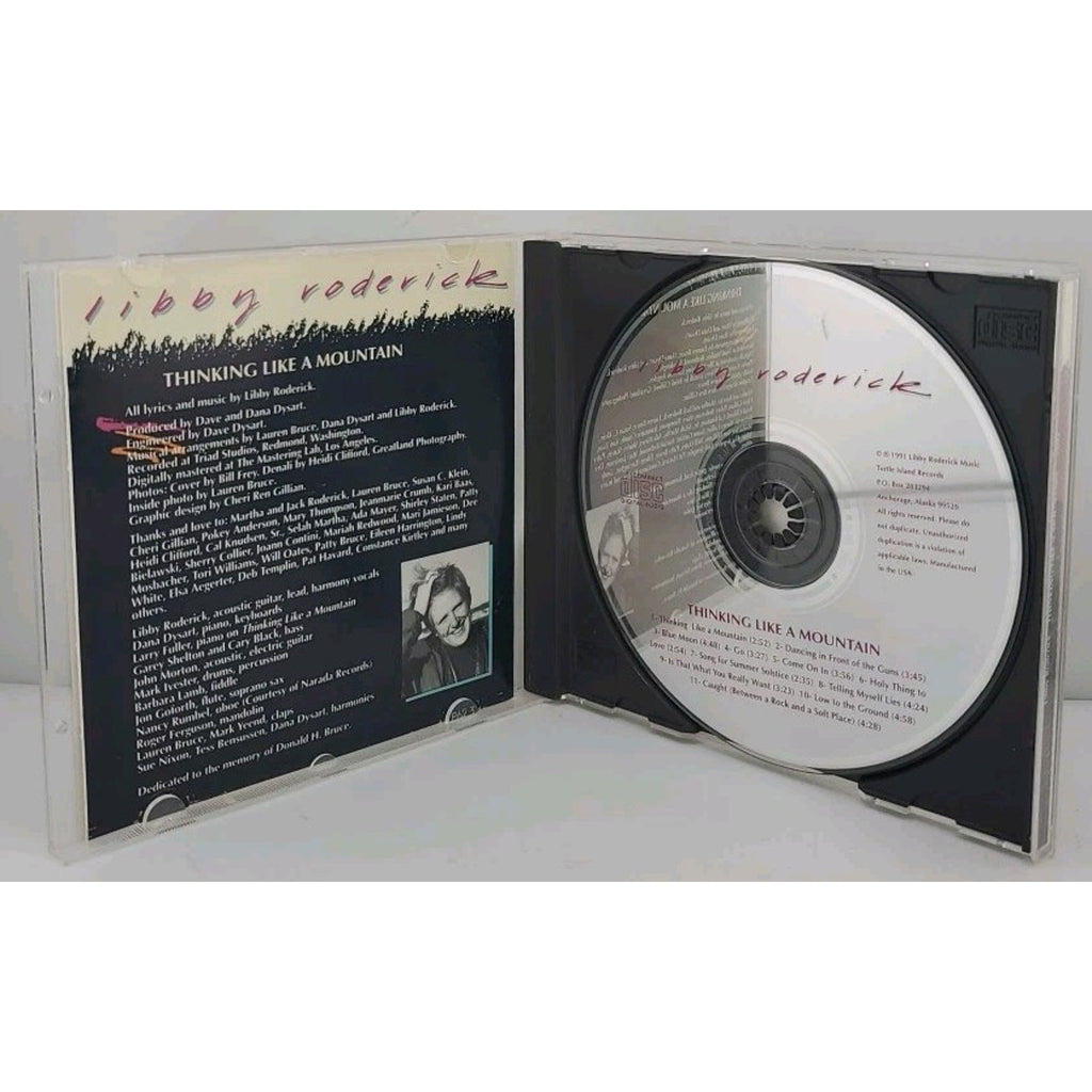 Libby Roderick - Thinking Like a Mountain CD 1990 Folk/Gospel Philo