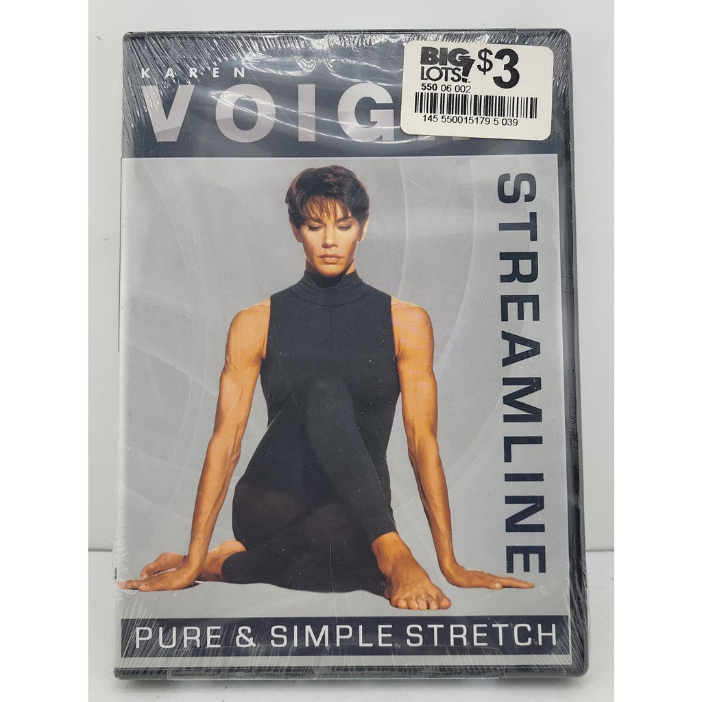 Karen Voight - Streamline: Pure and Simple Stretch (DVD, 2008) *Brand New*