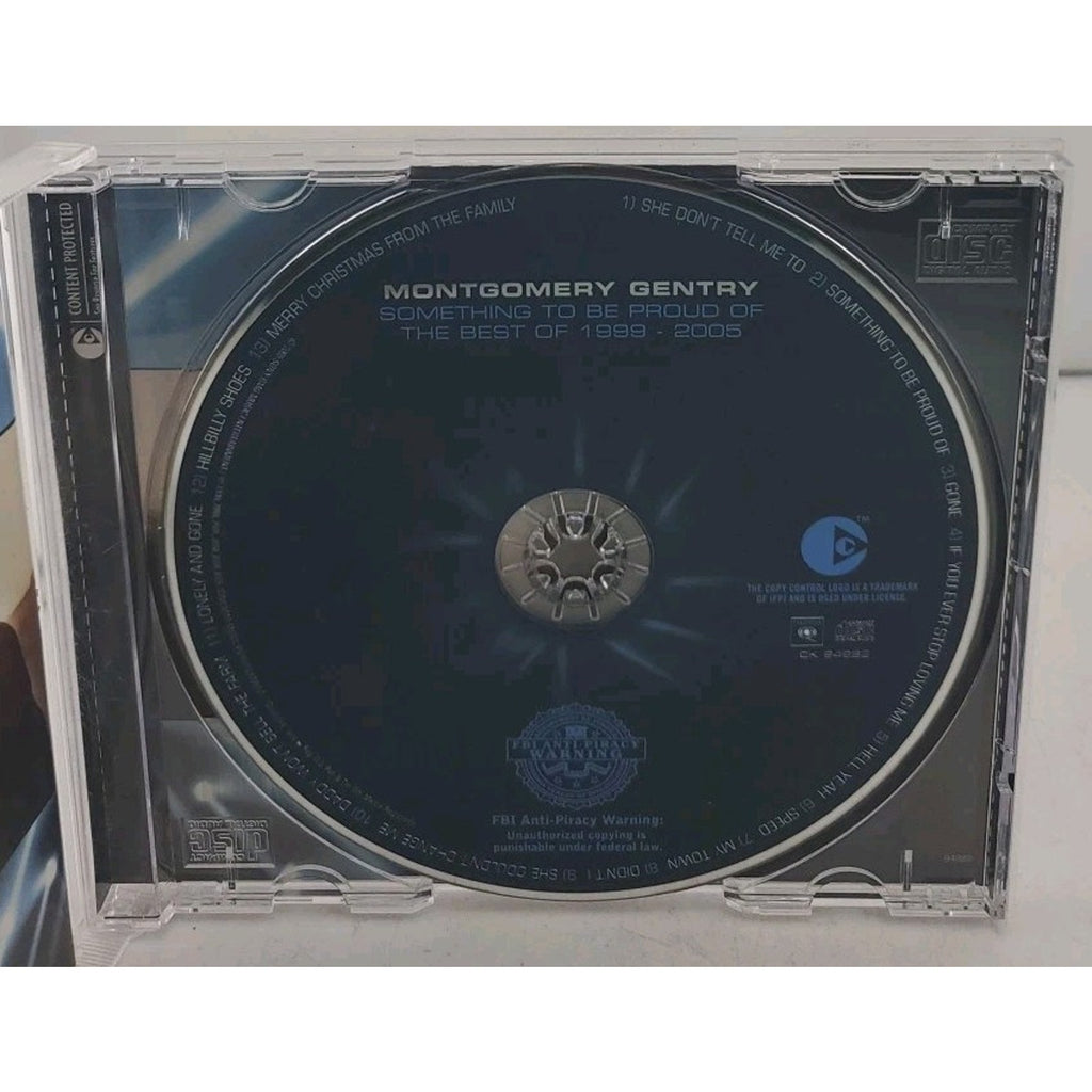Something to Be Proud of (Best of 1999-05) by Montgomery Gentry (CD, 2005)