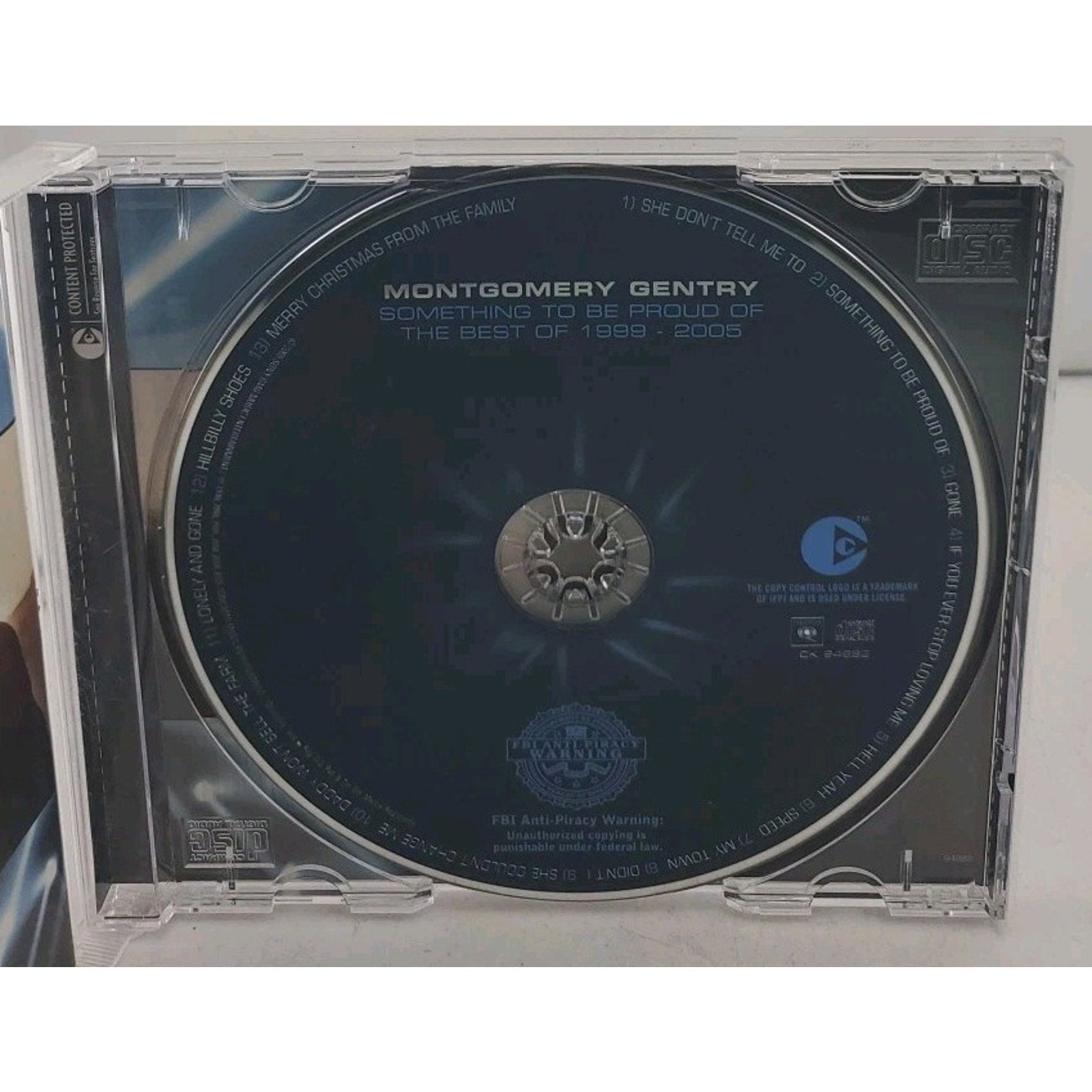 Something to Be Proud of (Best of 1999-05) by Montgomery Gentry (CD, 2005)