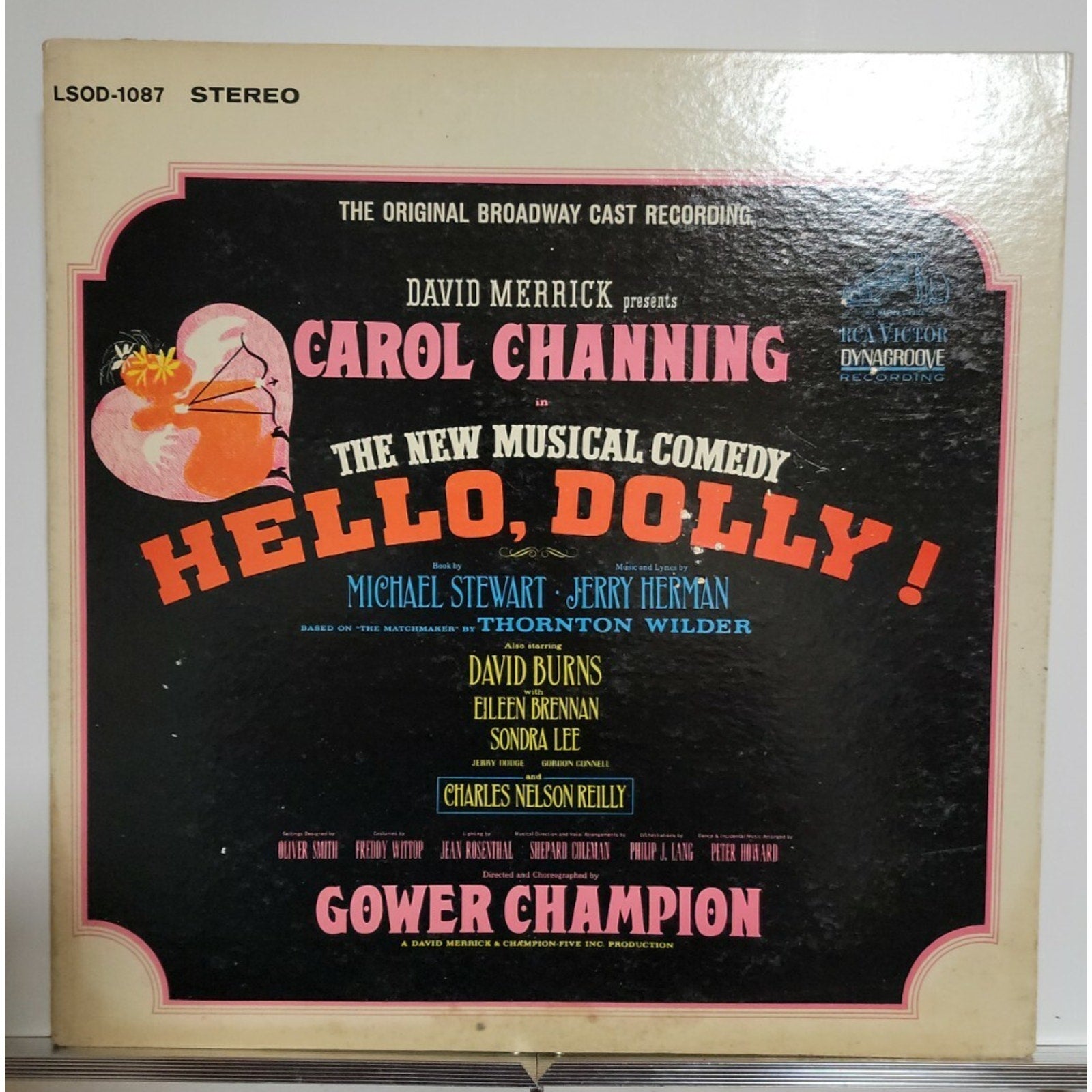 Carol Channing ‎– Hello, Dolly! (The Original Broadway Cast Recording) (Vinyl)