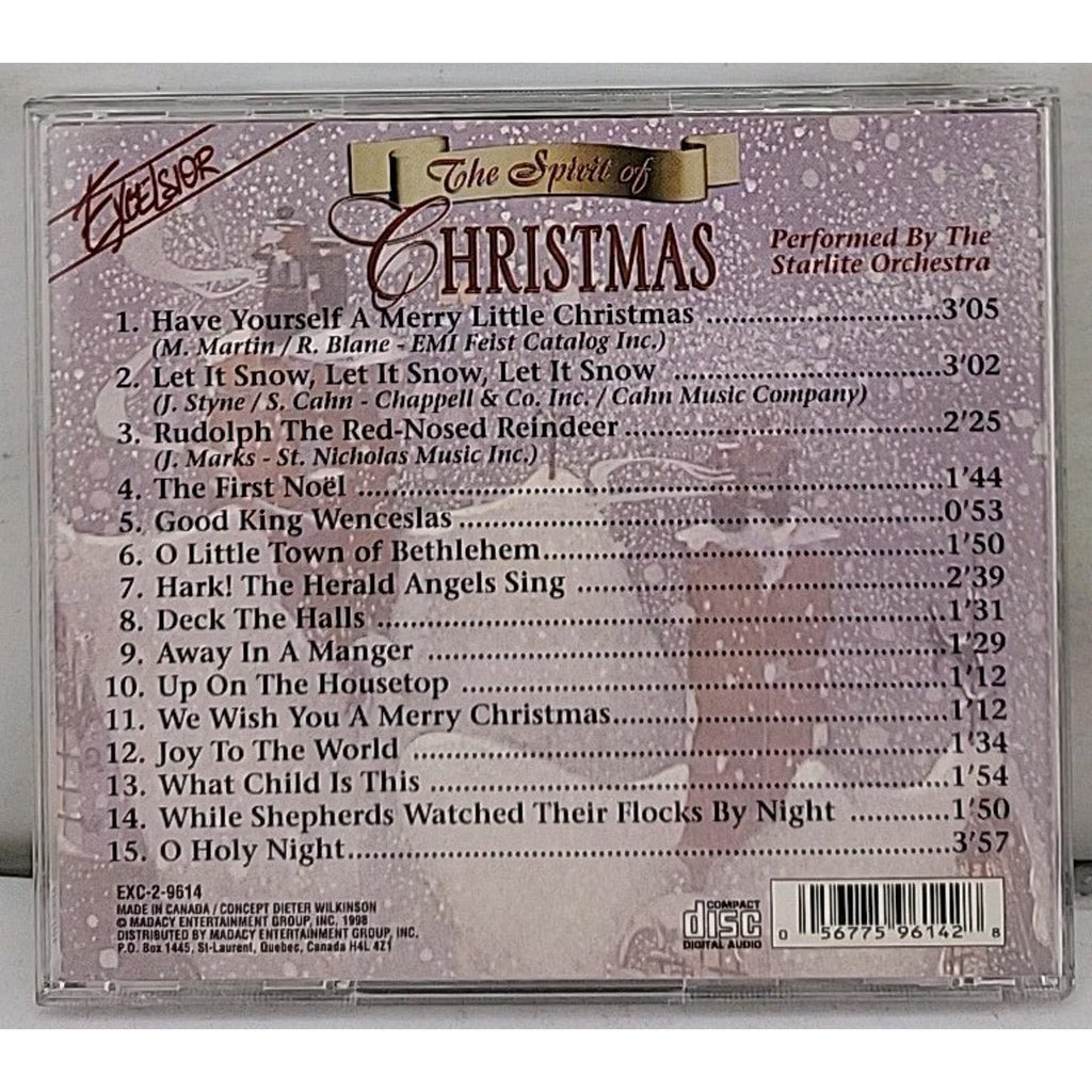 The Spirit of Christmas CD Excelsior Exc-2-9614