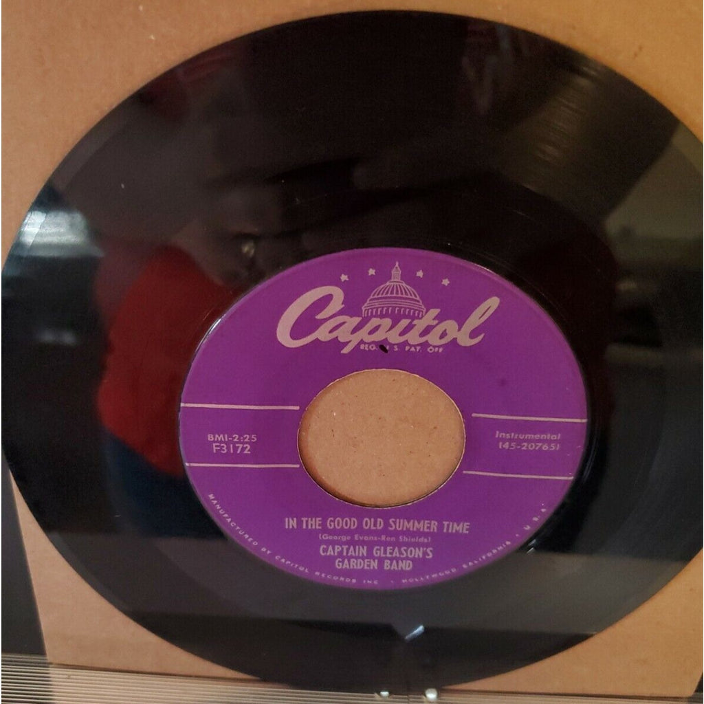 Captain Gleason's Garden Band: The Band Played On / 45 Rpm 1954