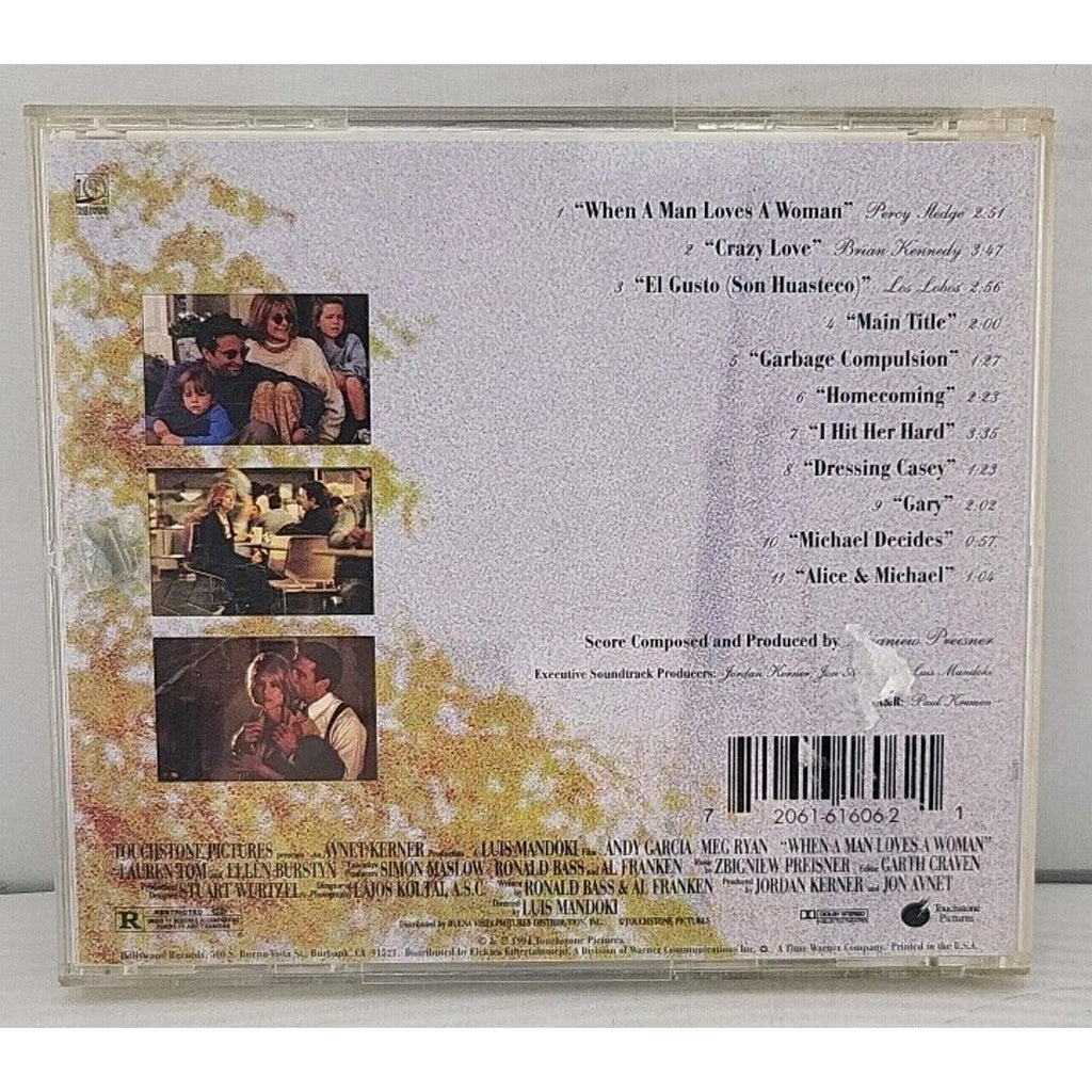When a Man Loves a Woman [Original Soundtrack] by Zbigniew Preisner (CD,...