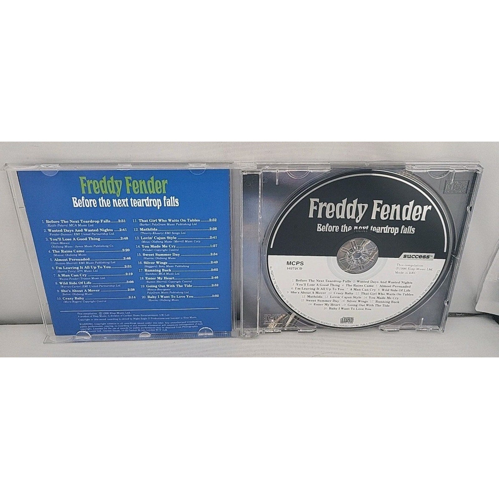 Freddy Fender – Before The Next Teardrop Falls CD