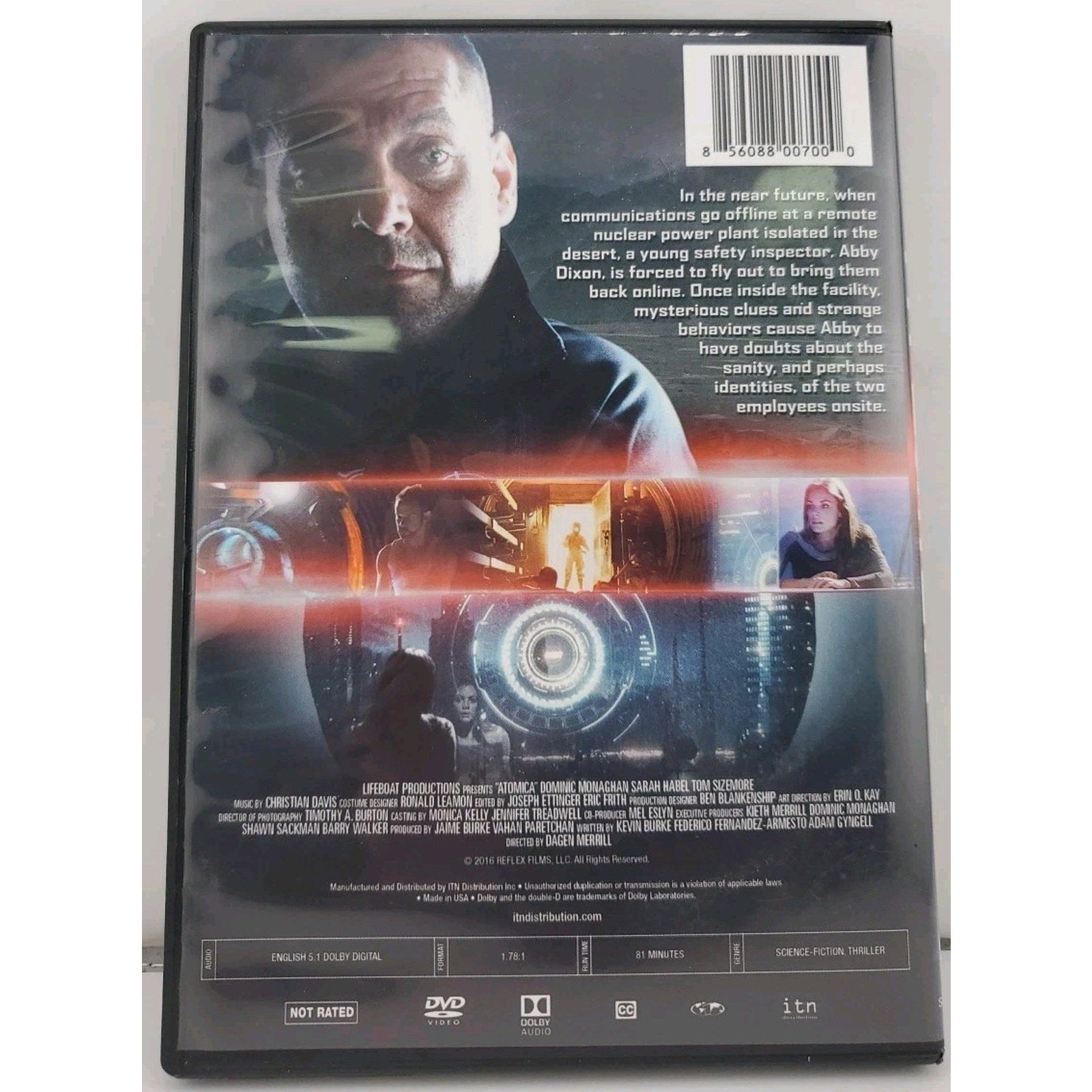 Atomica (DVD, 2017, Spindle)