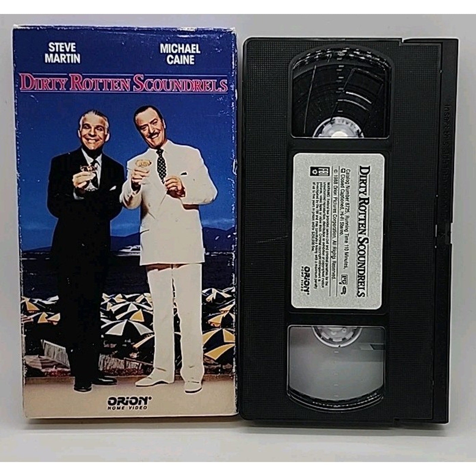 Dirty Rotten Scoundrels (VHS, 1988)