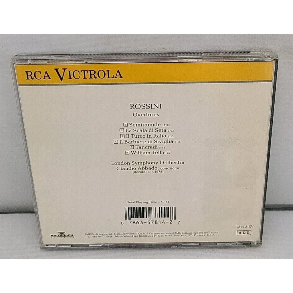Rossini – Overtures CD 1988 Classical London Symphony Orchestra RCA