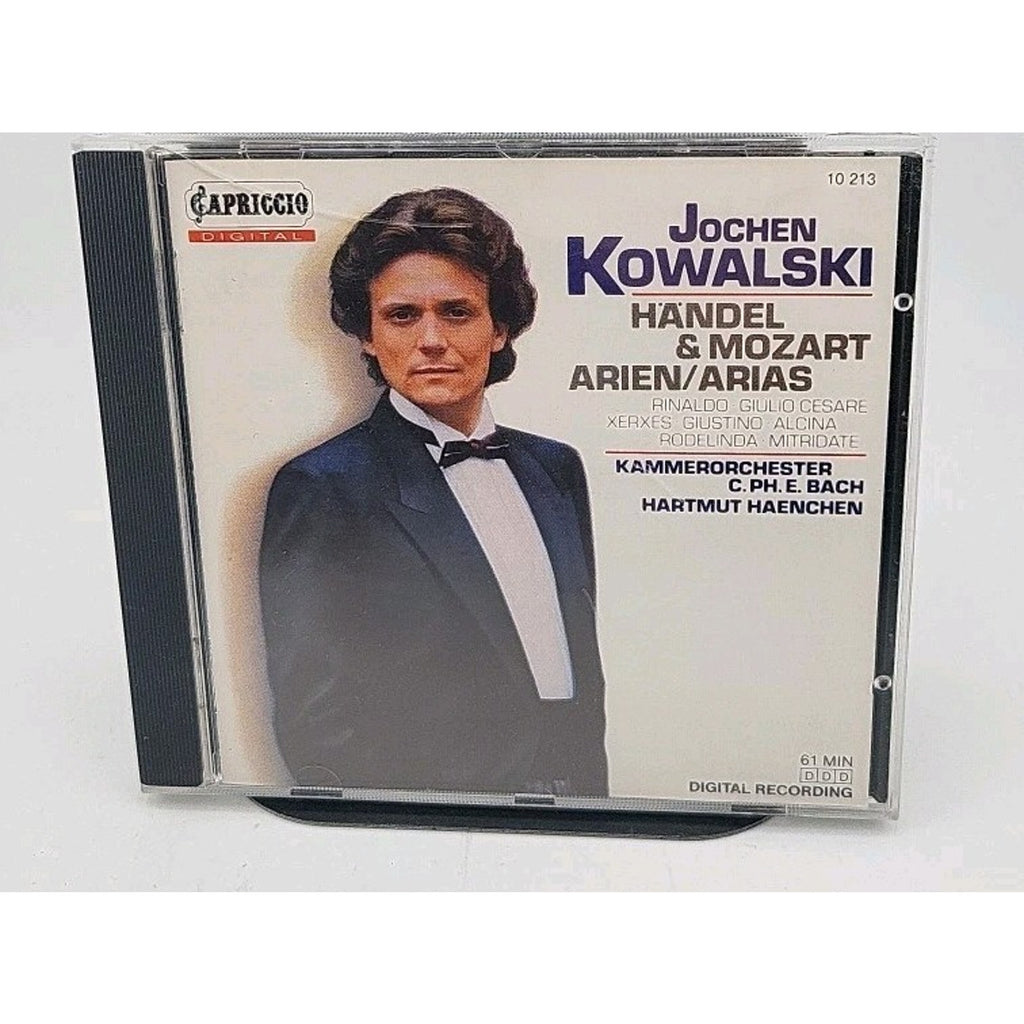 Jochen Kowalski CD Händel & Mozart Arien Capriccio, 1987, Kammerorchester