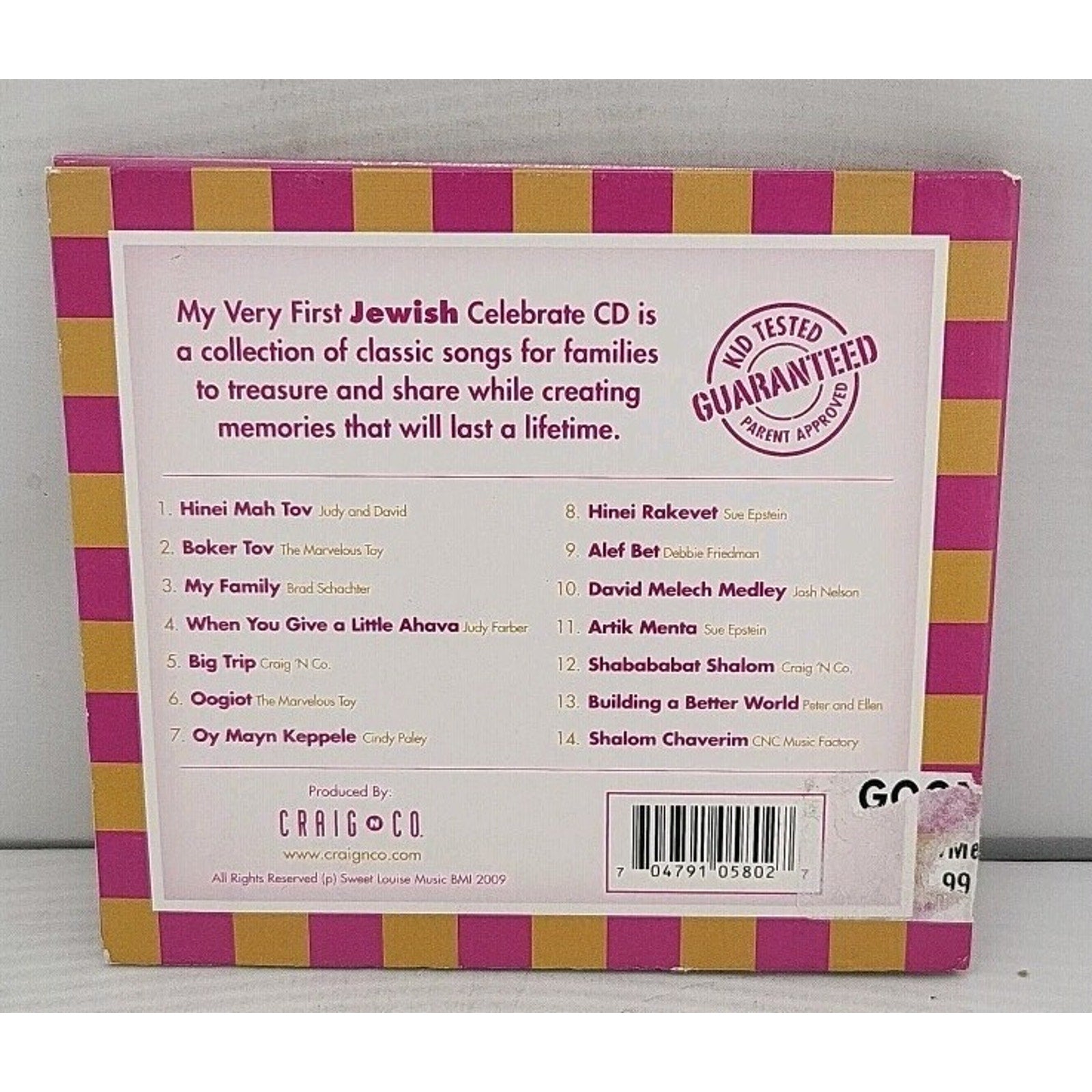 My Very First Jewish Celebrate by Various (CD, 2009) Vol. 1