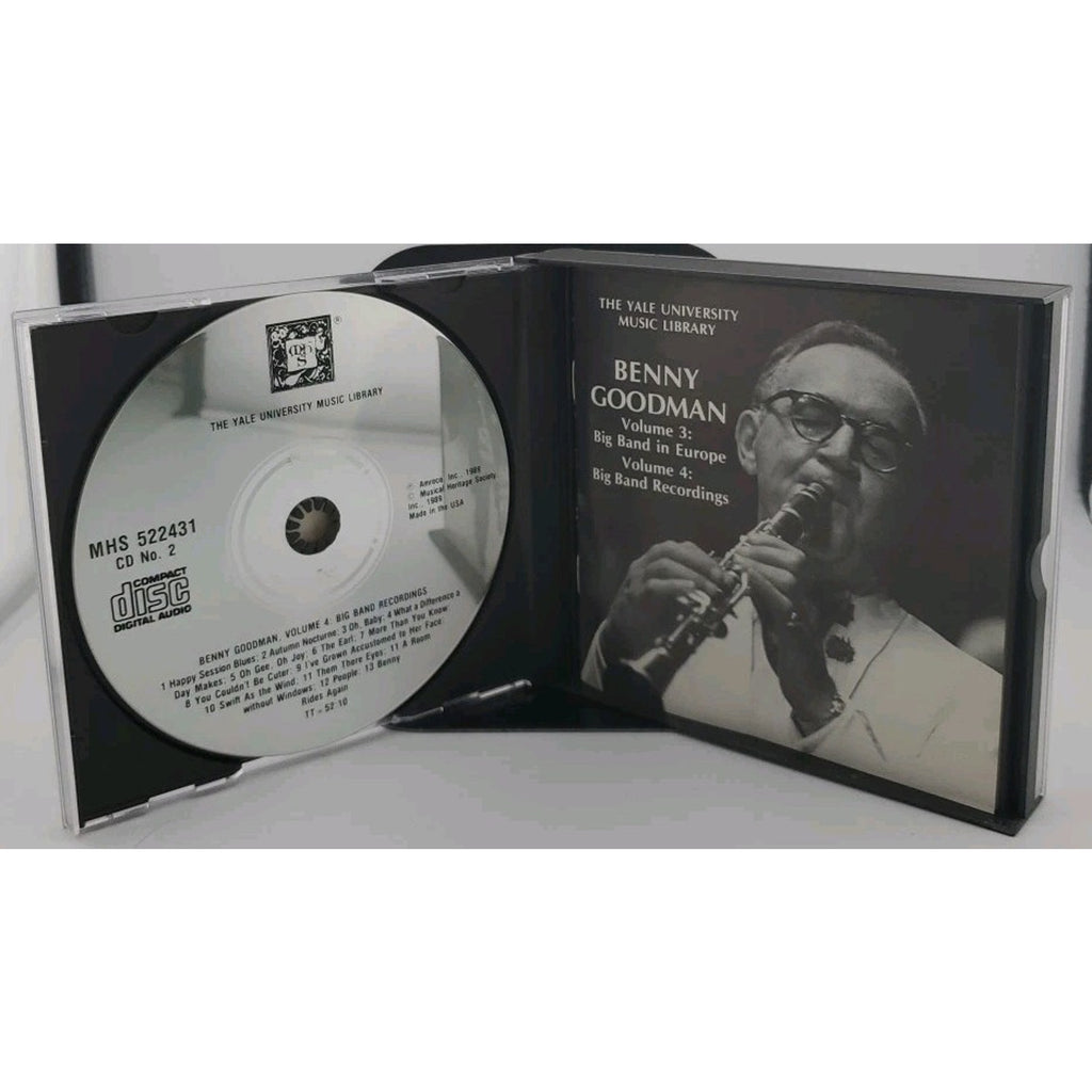 Yale Archives Volumes 3 & 4 By Benny Goodman (CD)