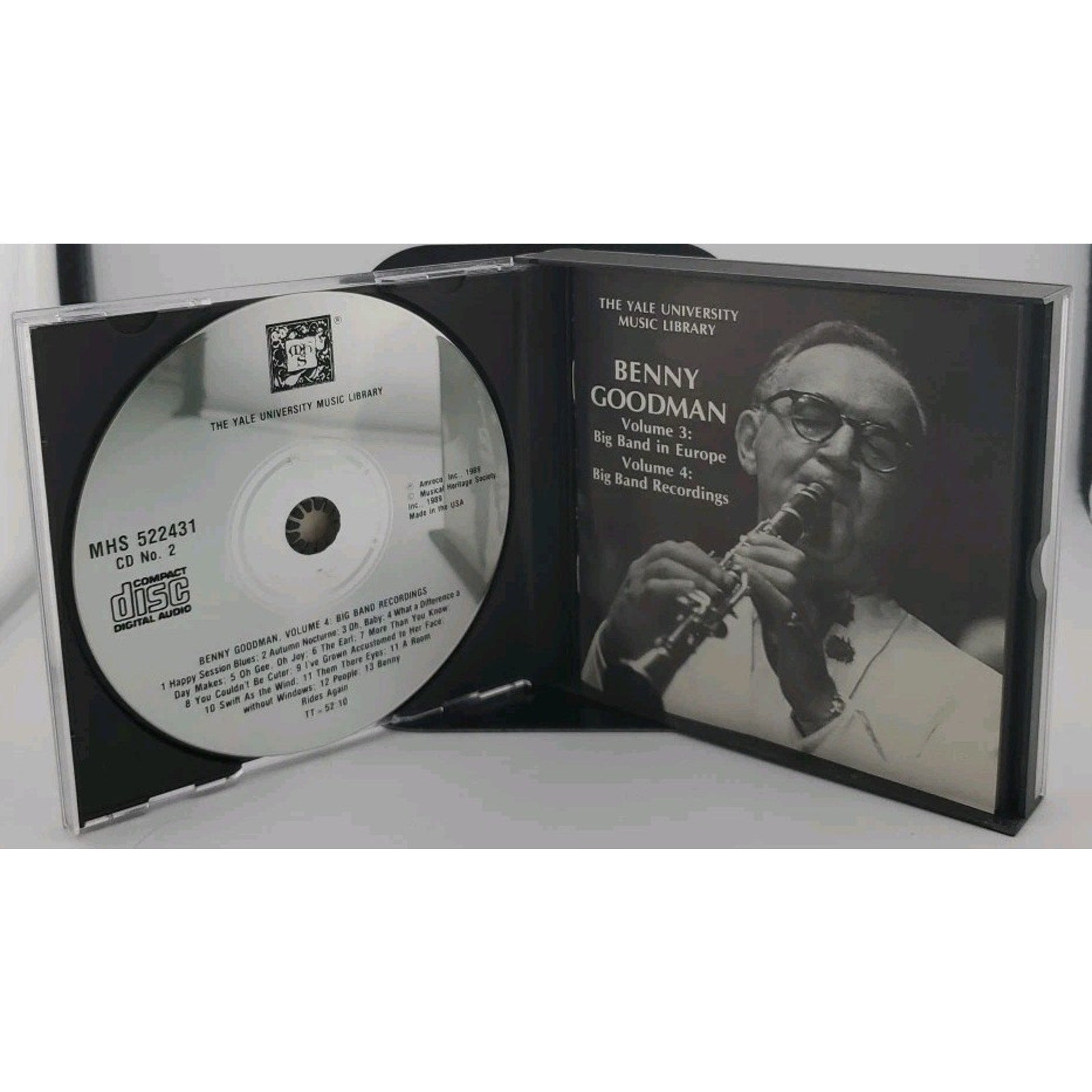 Yale Archives Volumes 3 & 4 By Benny Goodman (CD)