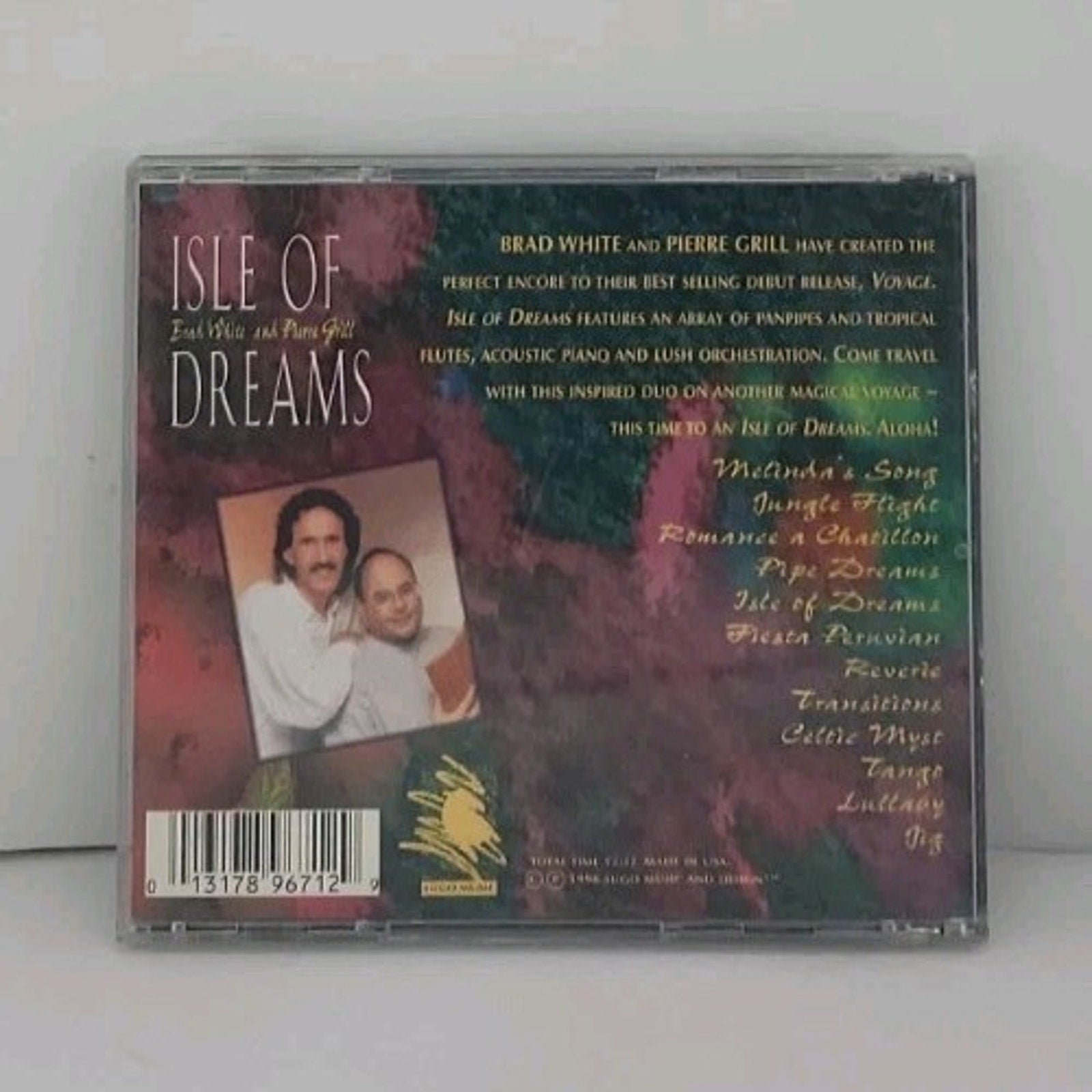 Isle of Dreams by Pierre Grill/Brad White (CD, 2000, Sugo)