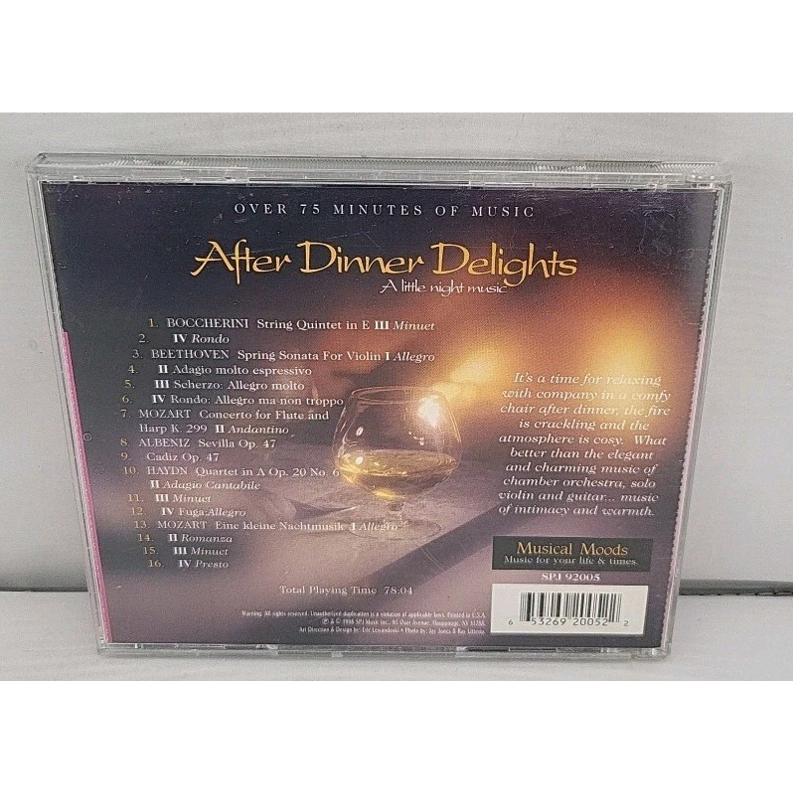 After Dinner Delights by Various (CD, 1998)