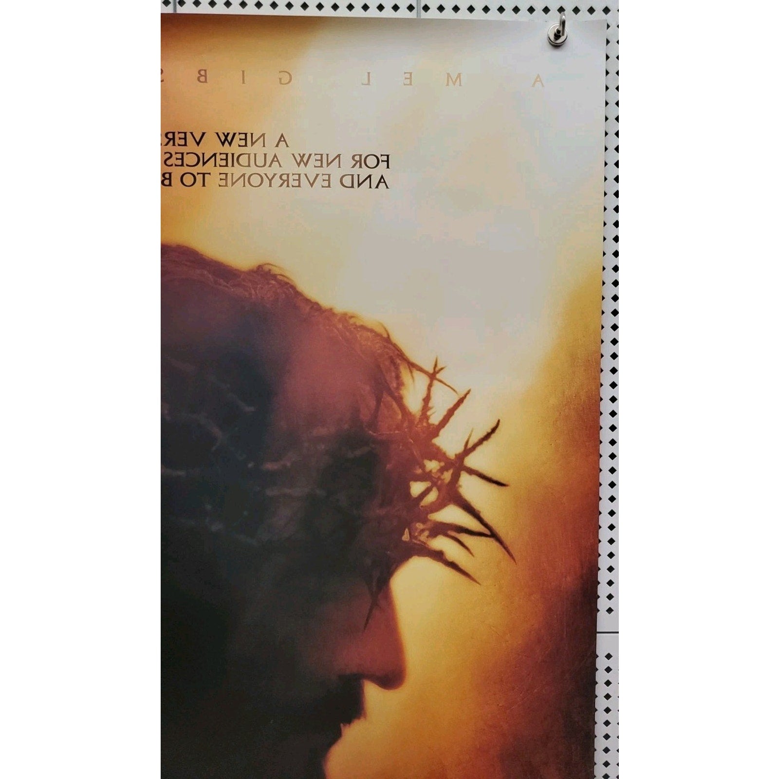 The Passion Recut Original One Sheet Movie Poster - 2004 - Mel Gibson 27x40