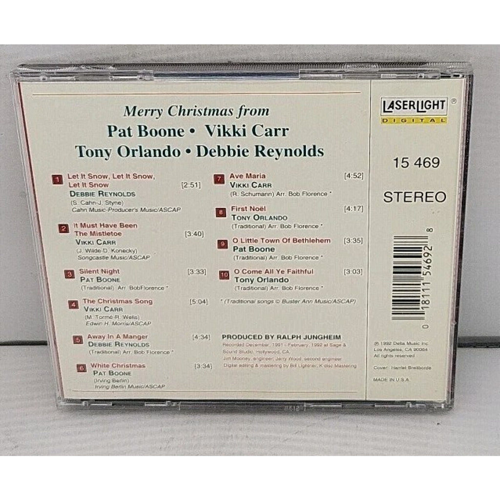 Merry Christmas From Pat Boone, Vikki Carr, Tony Orlando and Debbie Reynolds CD