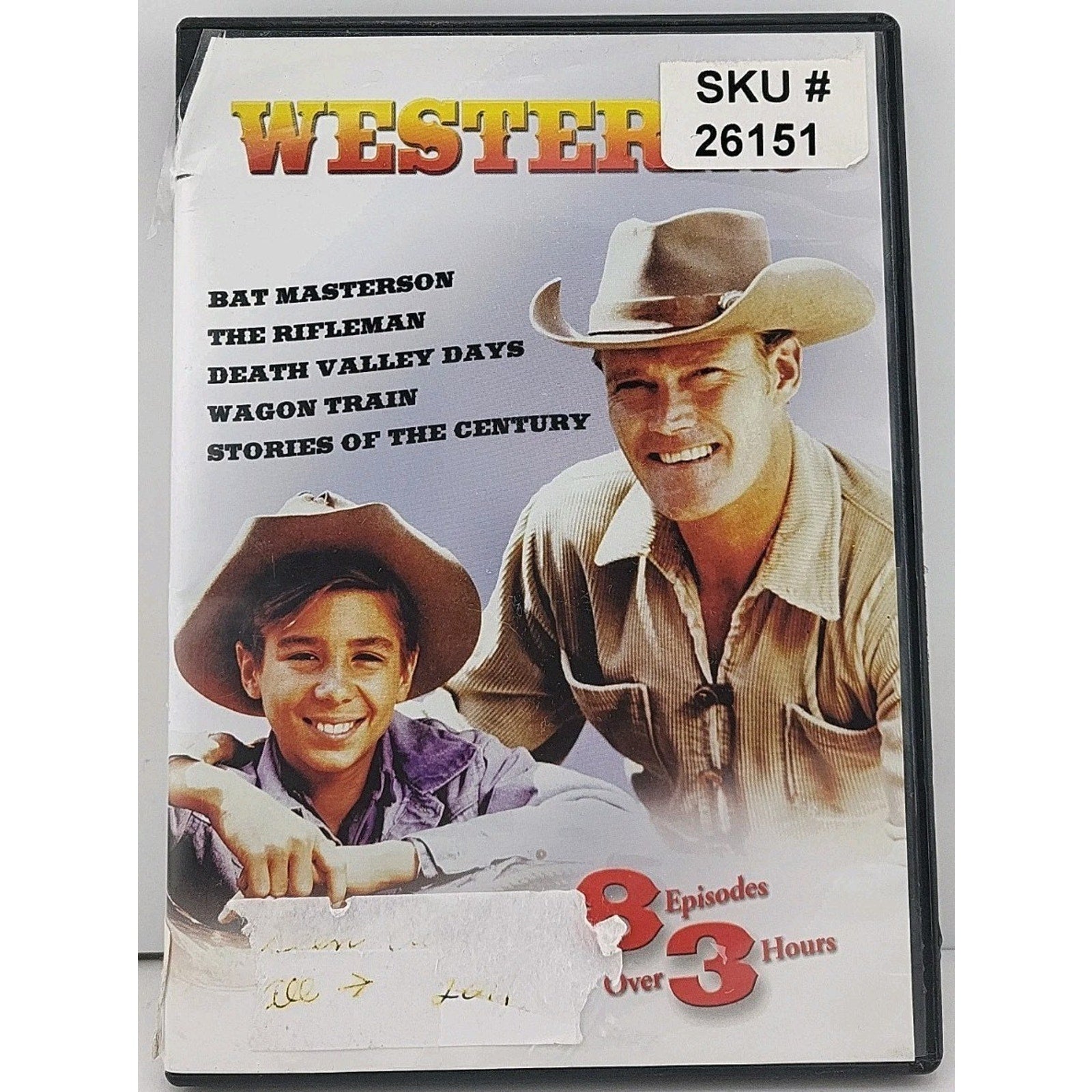 Westerns DVD 8 Episodes