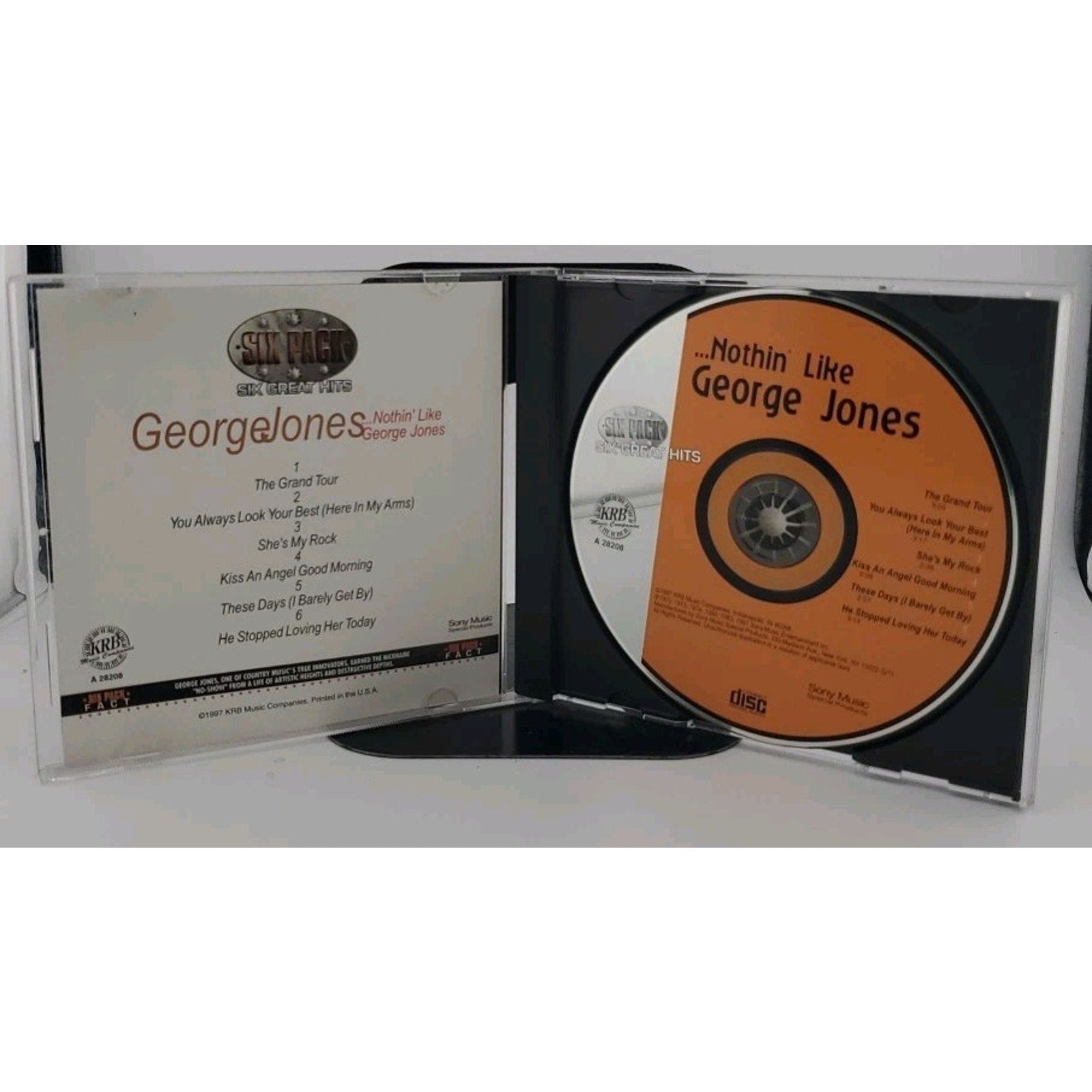 George Jones Nothin' Like George 6 Great Hits (CD)