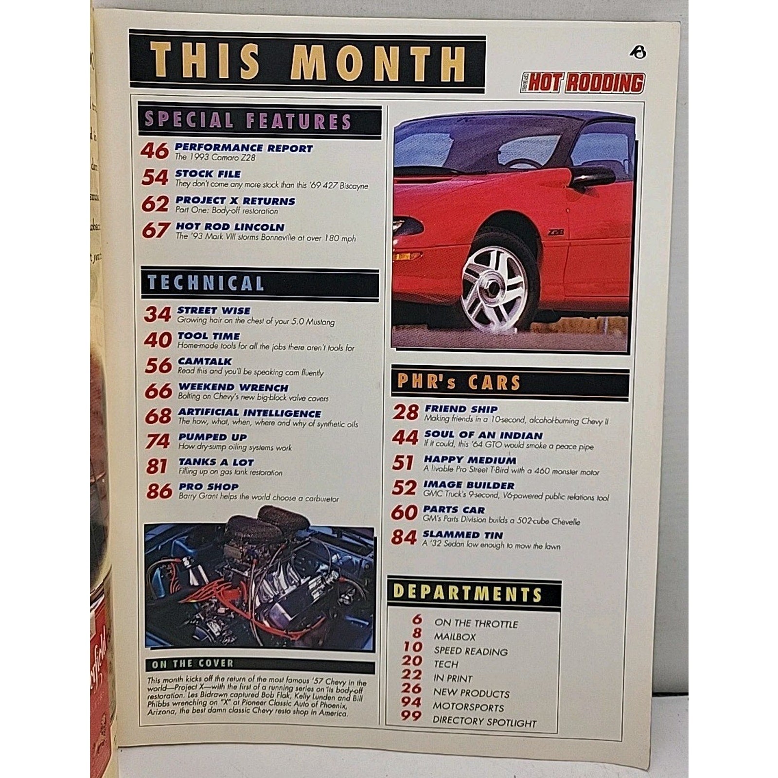 Popular Hot Rodding Magazine - January 1993 -