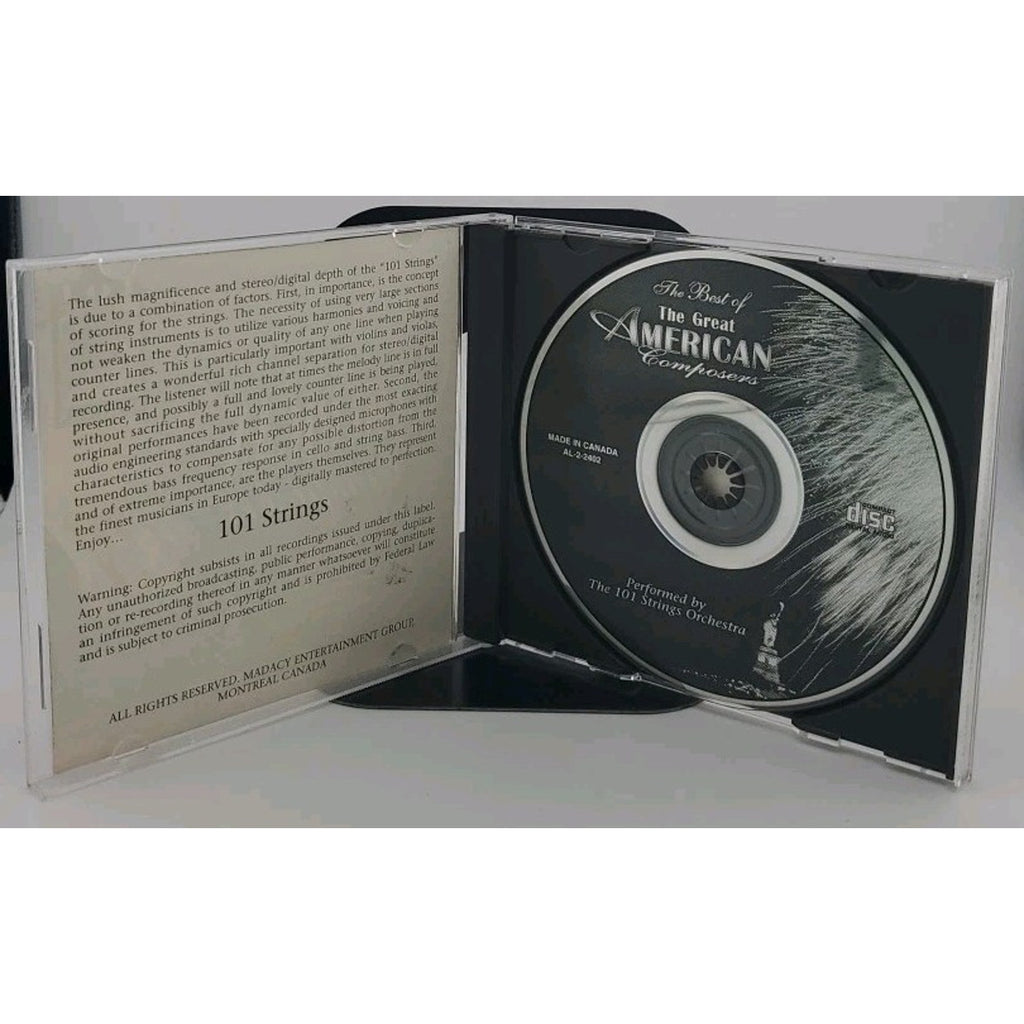 Best of Great American Compose by 101 Strings (CD, 1996)