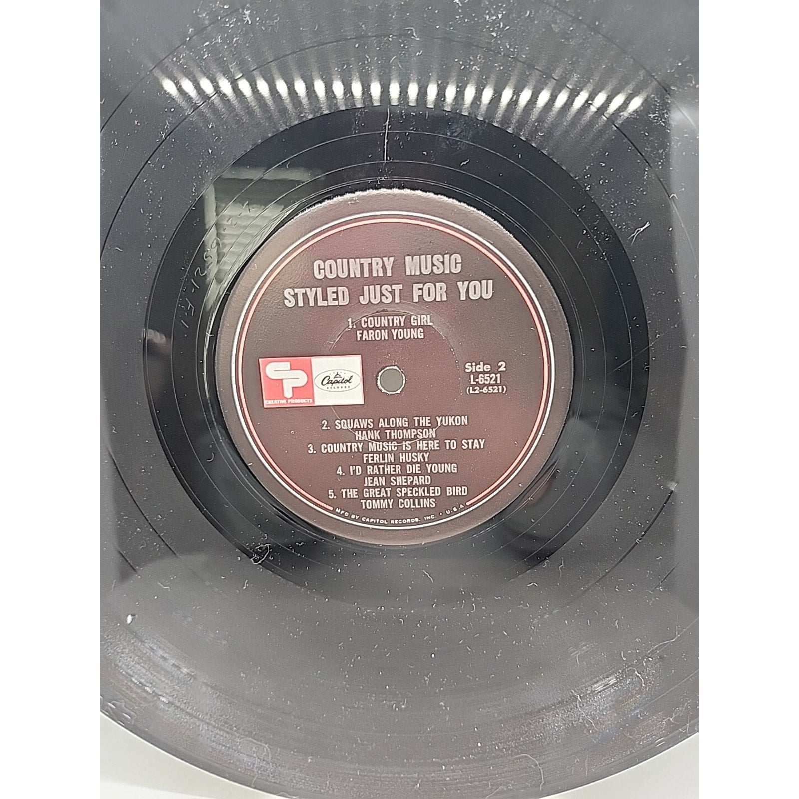 Country Music Styled Just For You (Record)