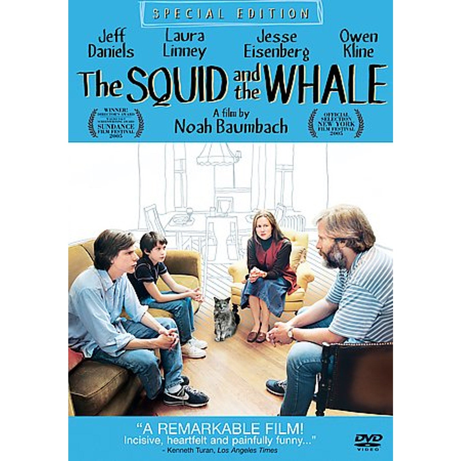 The Squid and the Whale (DVD, 2006, Special Edition)