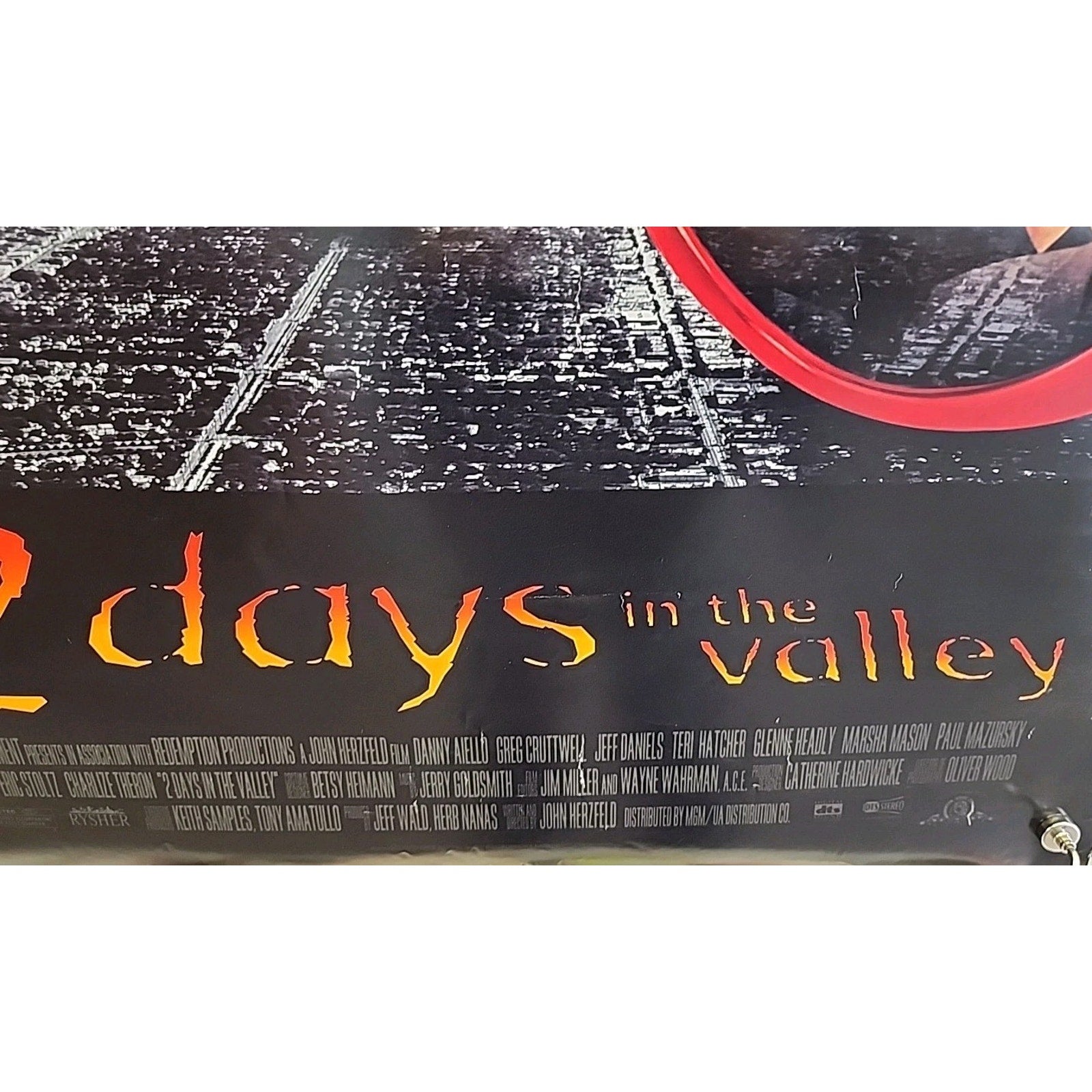 2 Days In The Valley 1996 Double-Sided Movie Poster 27x40 Terri Hatcher