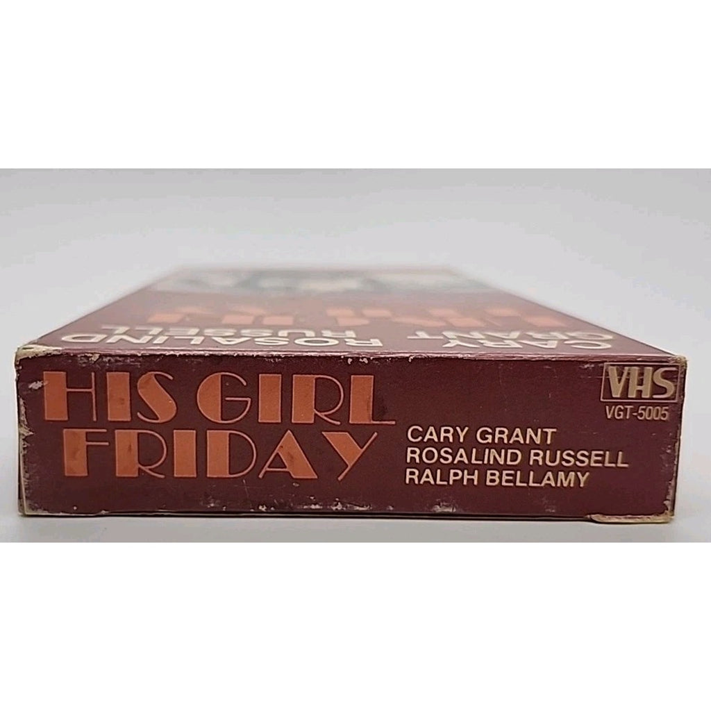 His Girl Friday (VHS)