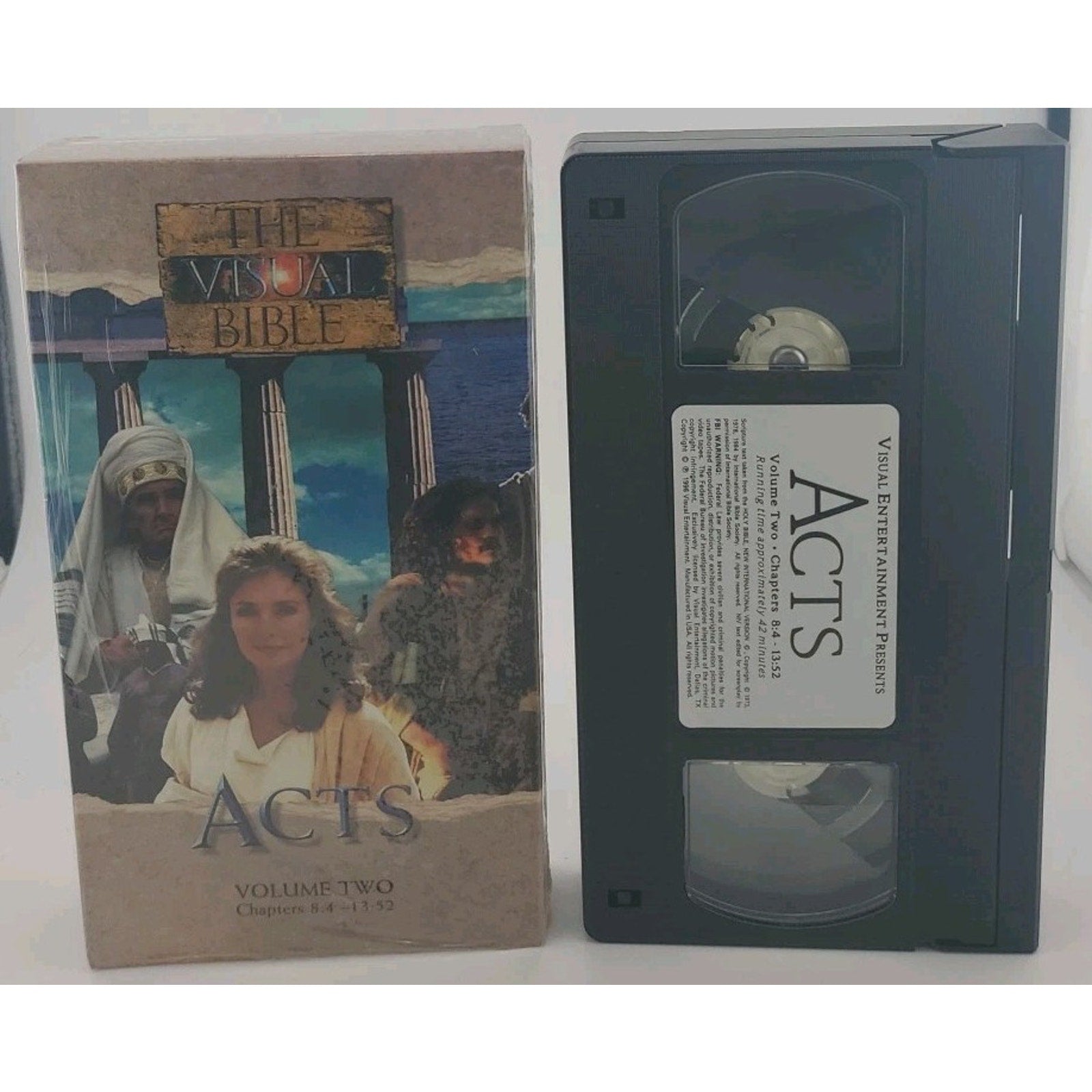 The Visual Bible Acts Volume 1-4 VHS Box Set