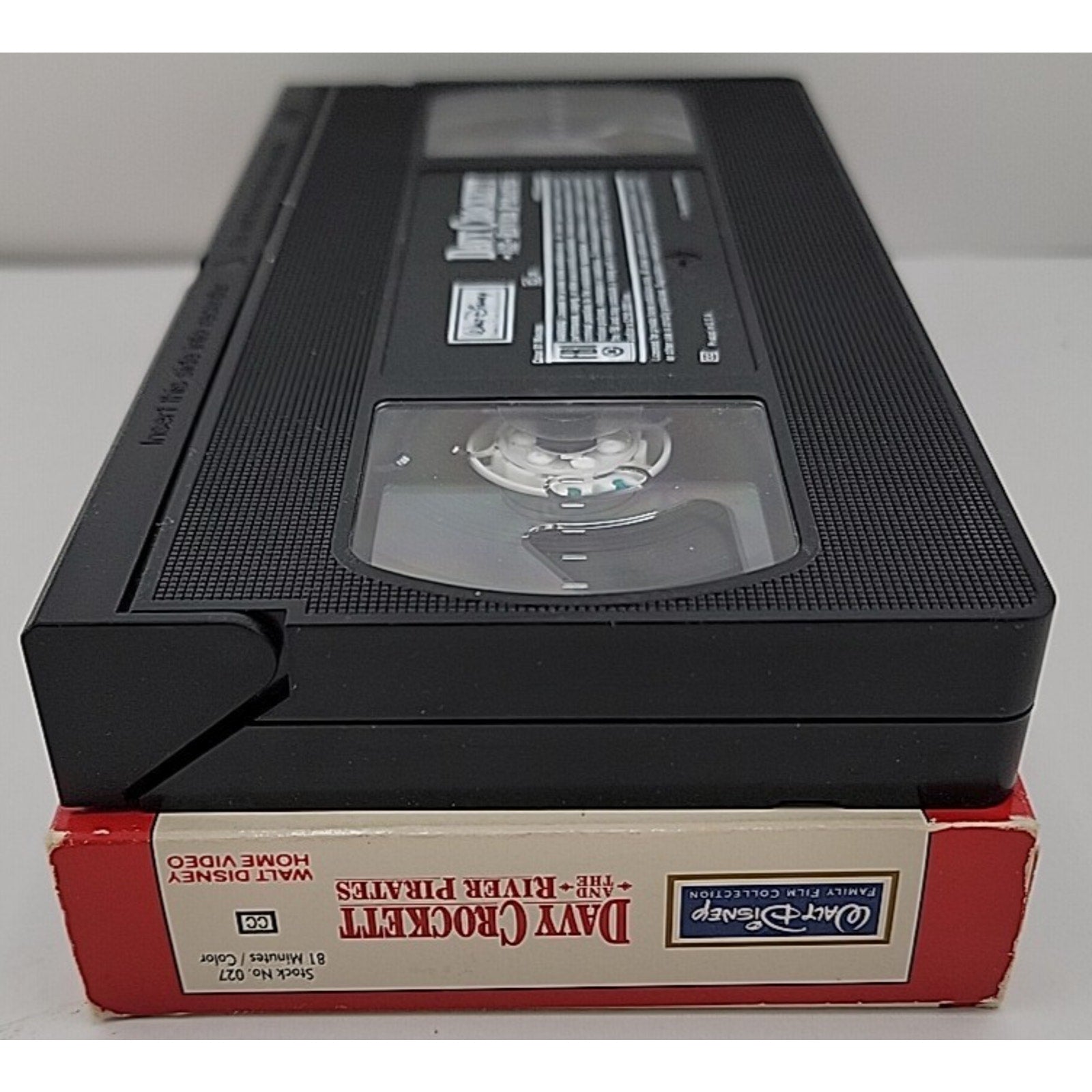 Davy Crockett and the River Pirates (VHS, 1997)