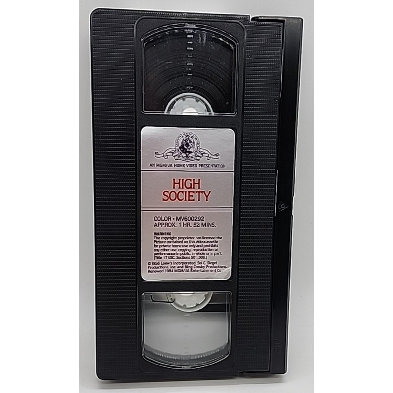 High Society (VHS)