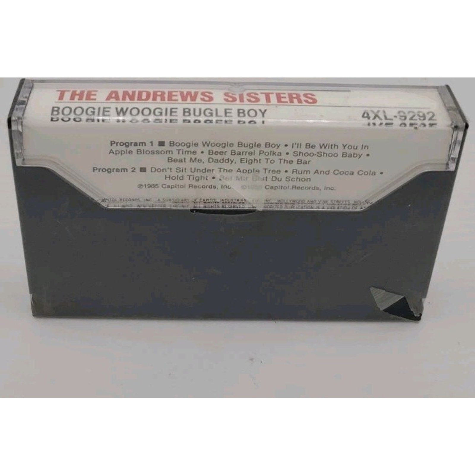 The Andrews Sisters: Boogie Woogie Bugle Boy (Cassette) *Brand New*