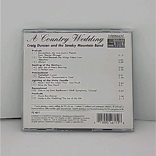 A Country Wedding [Intersound] by Various Artists (CD, Apr-1997, Compendia Music