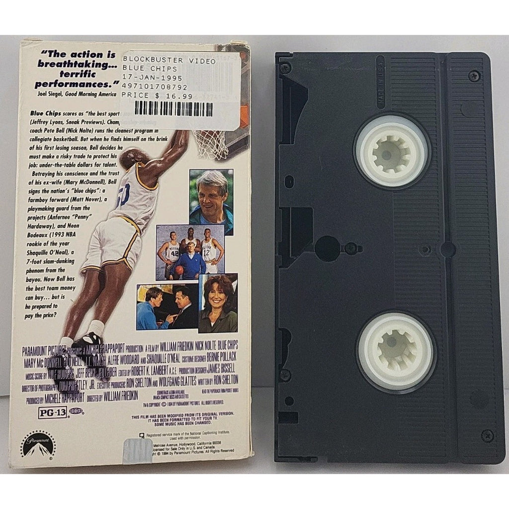 Blue Chips (VHS, 1994)