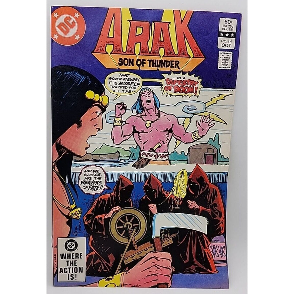 Arak, Son of Thunder #14 1982 DC Comics Comic Book