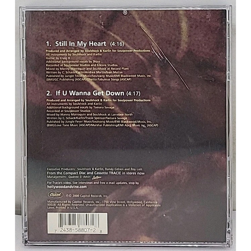 Still in My Heart [CD/Cassette Single] [Single] by Tracie Spencer (CD, Feb-2000,