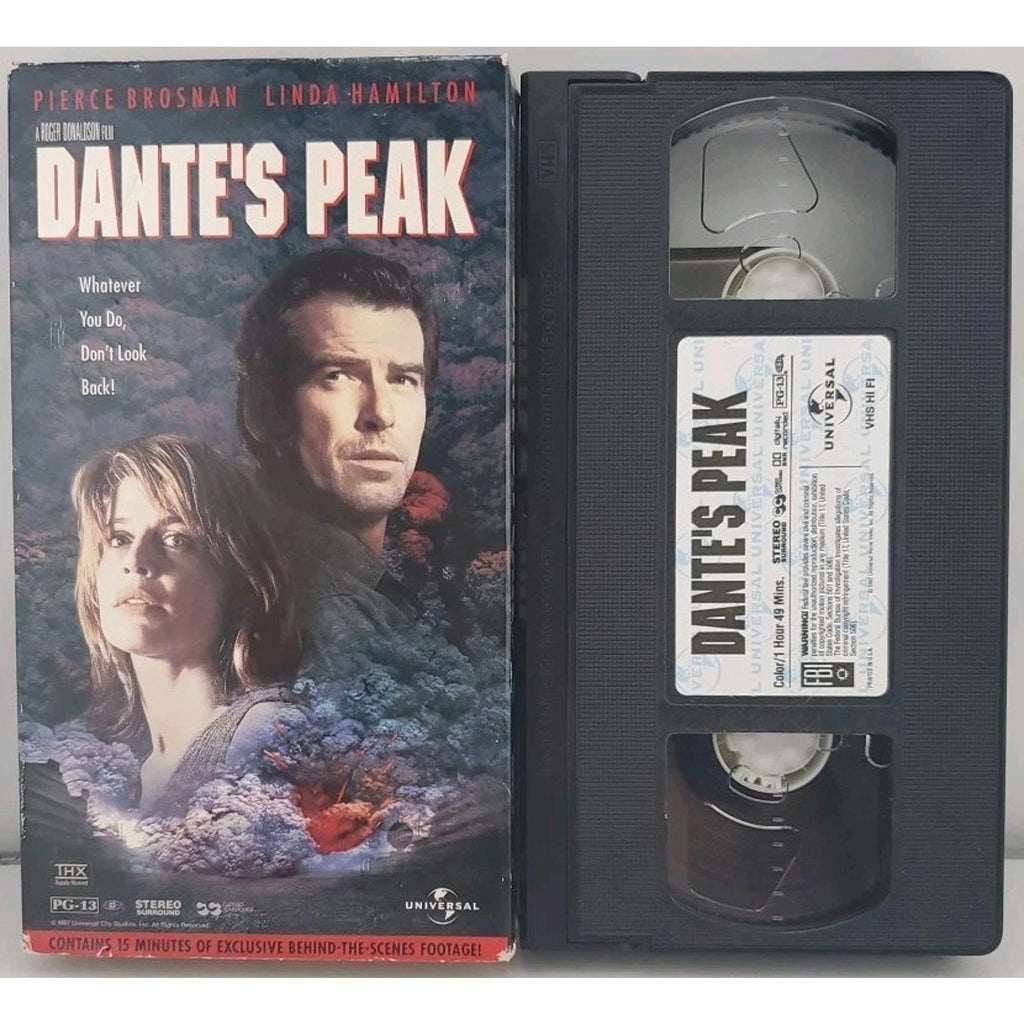 Dantes Peak (VHS, 1997, Additional Footage)