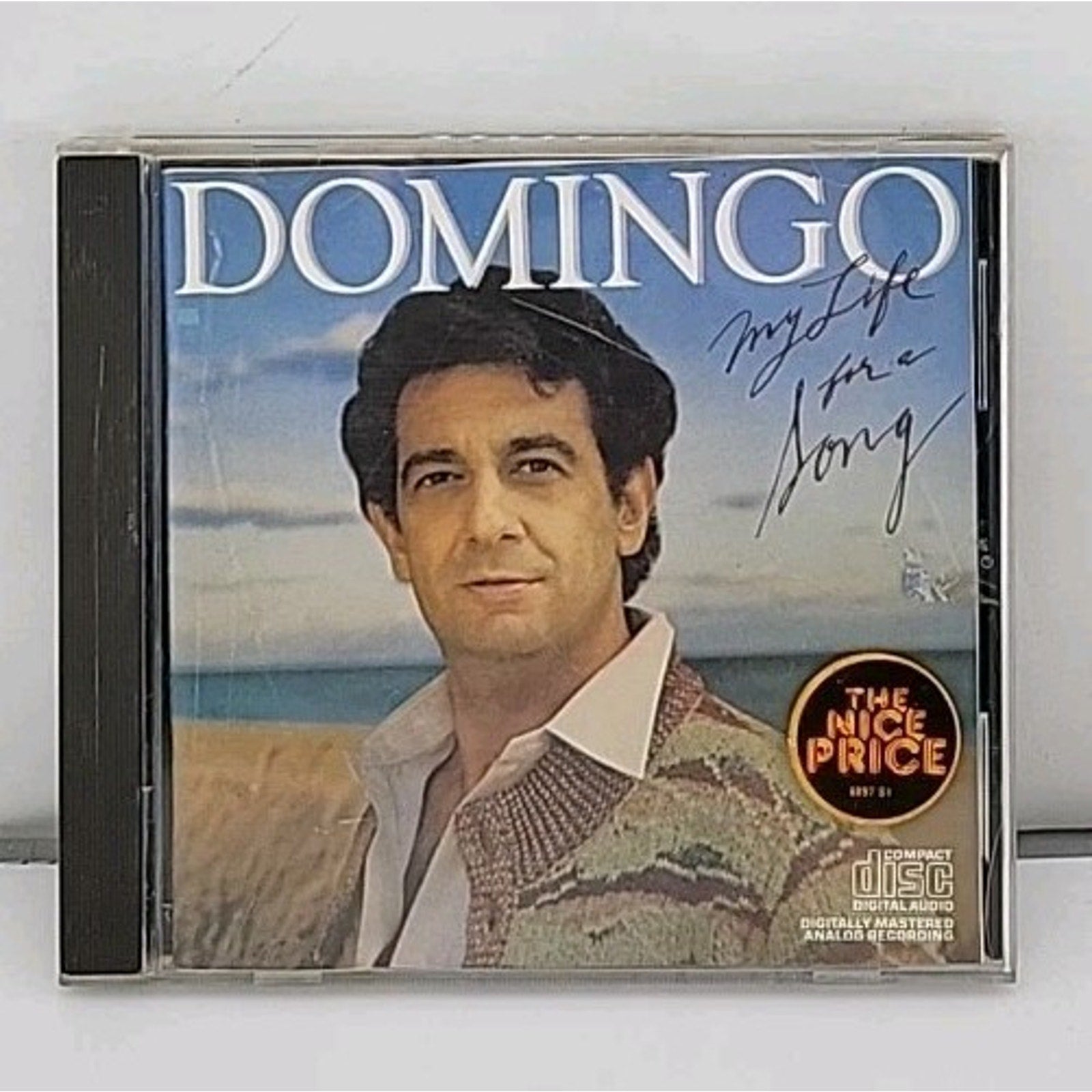 My Life for a Song by Plácido Domingo (Tenor Vocals) (CD, Apr-1984, CBS...