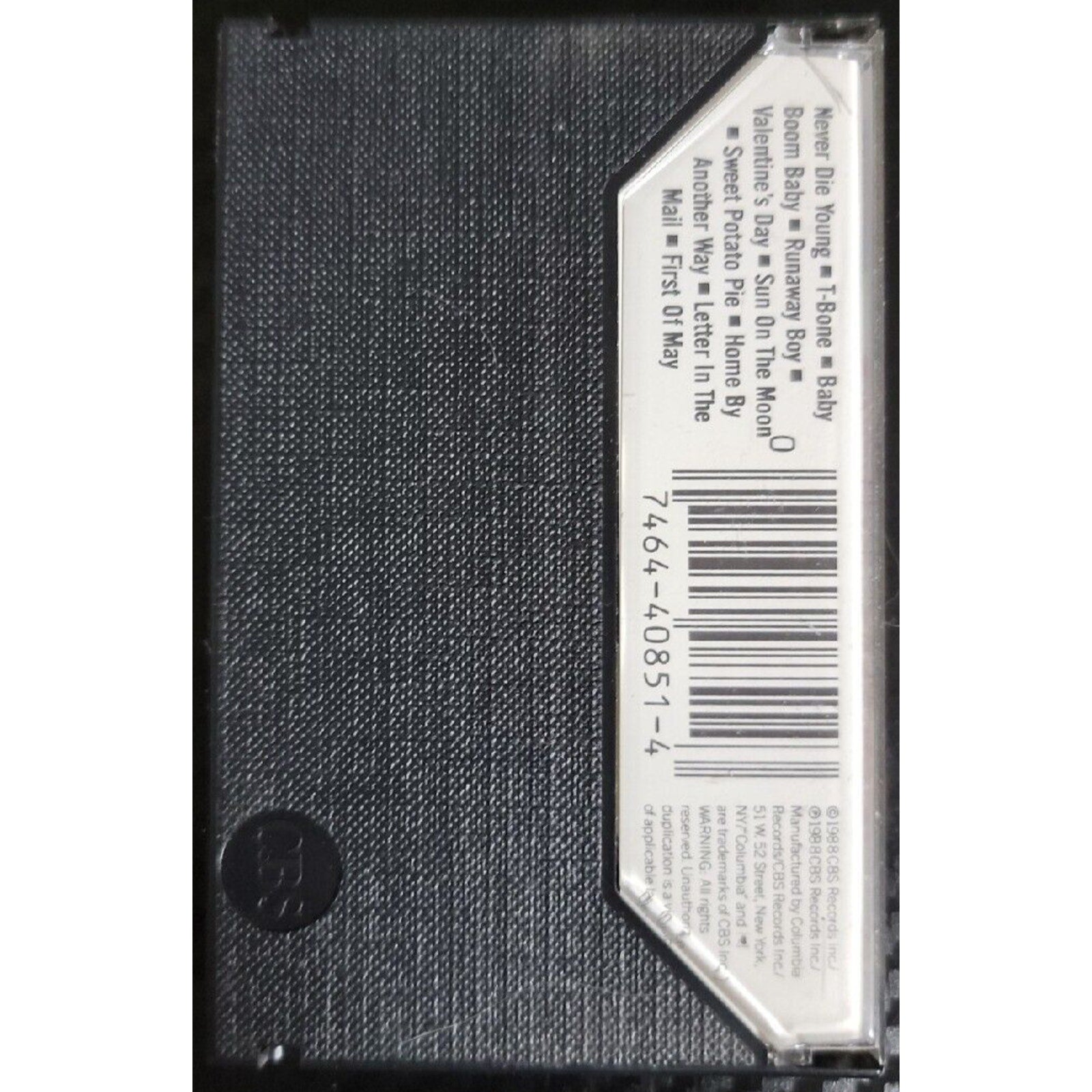 James Taylor Never Die Young (Cassette)