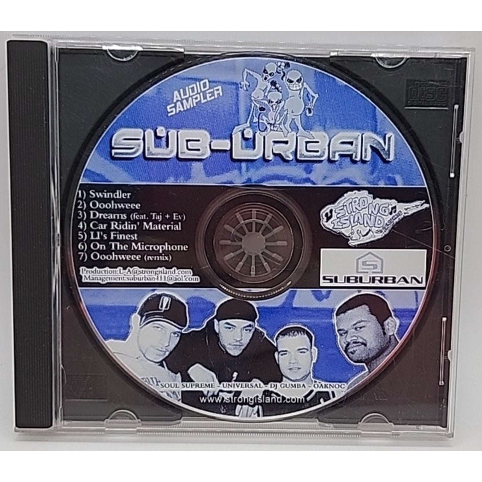 Audio Sampler Sub-Urban (CD)