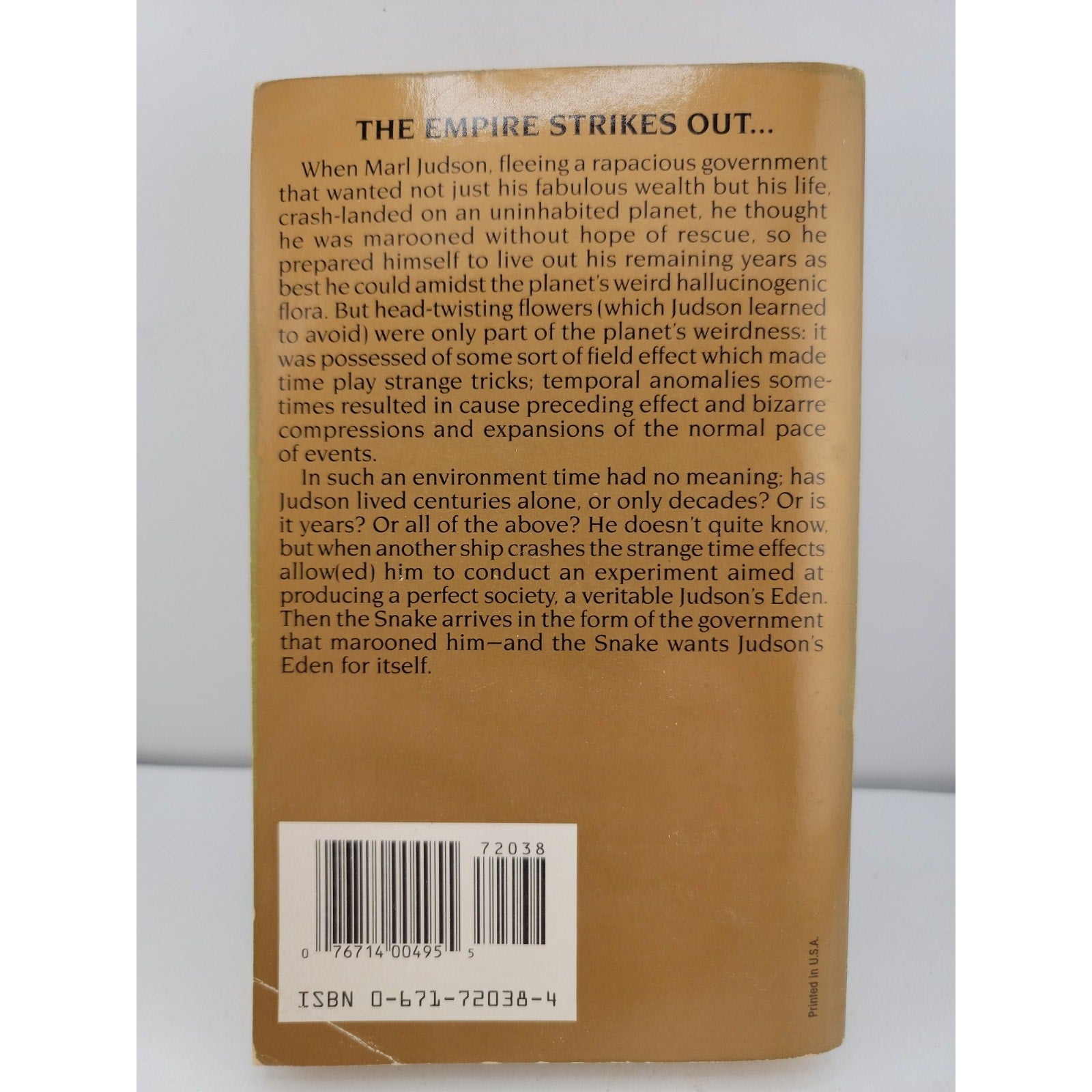 Judson's Eden by Keith Laumer (1991, Mass Market)
