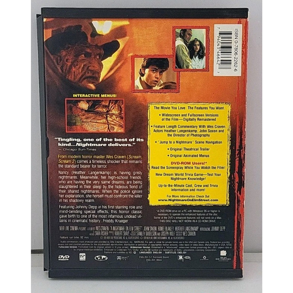 Nightmare on Elm Street (DVD, 1984)