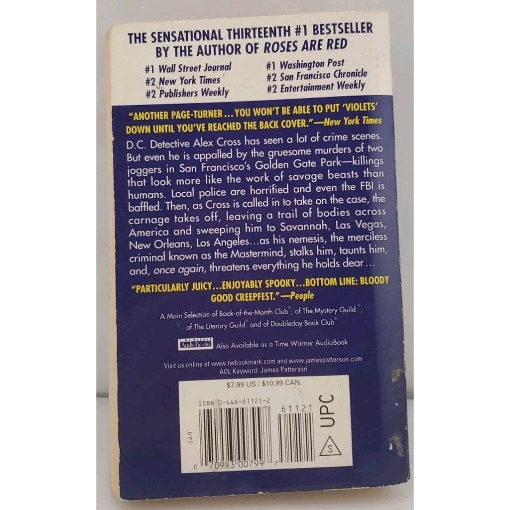 Violets Are Blue by James Patterson (2001, Trade Paperback)