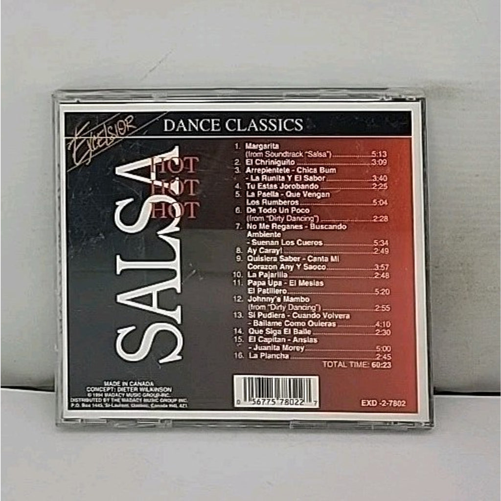 Excelsior Dance Classics Salsa Hot Hot Hot Music CD