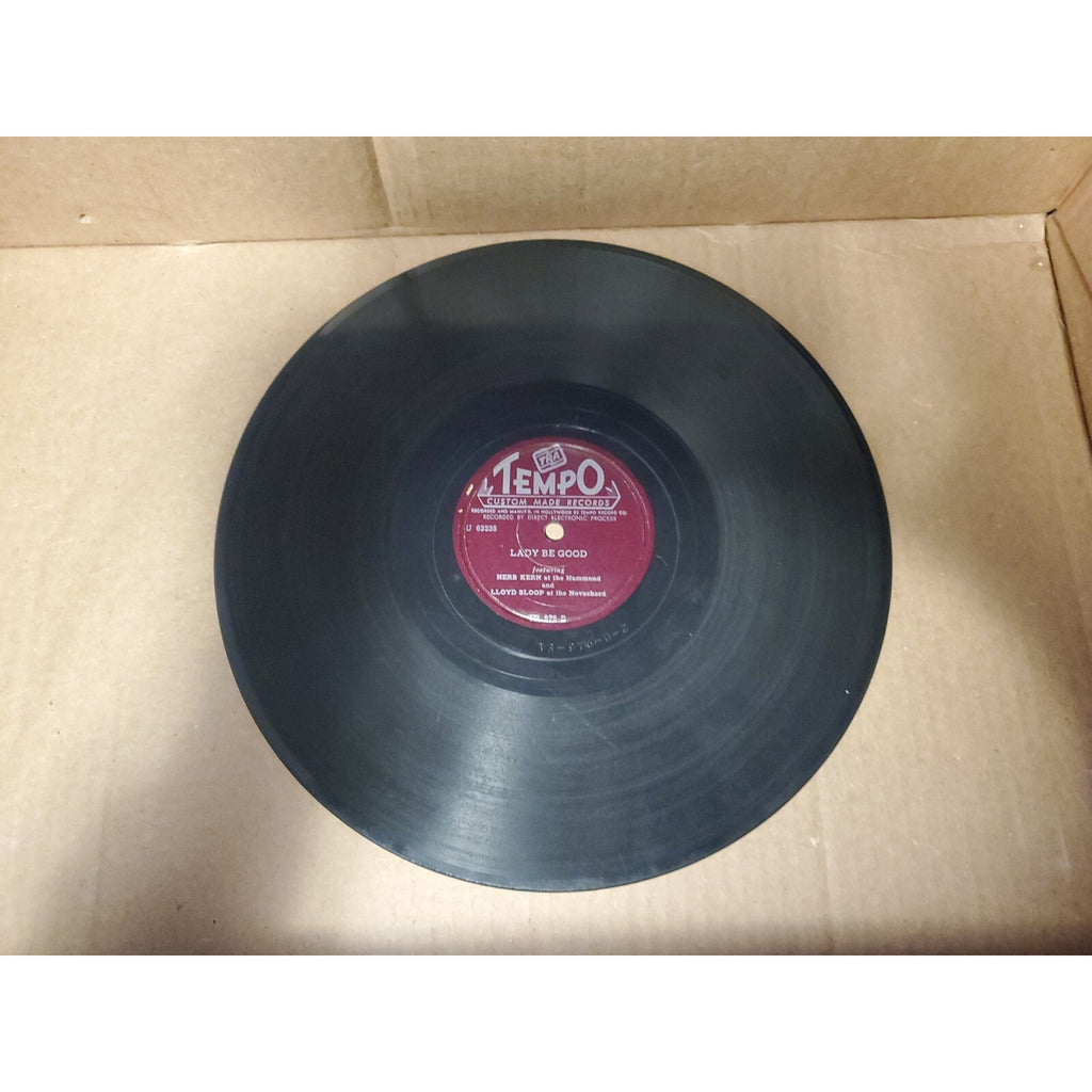 Herb Kern Everything You Do/ Lady Be Good TEMPO Custom Made Records 78