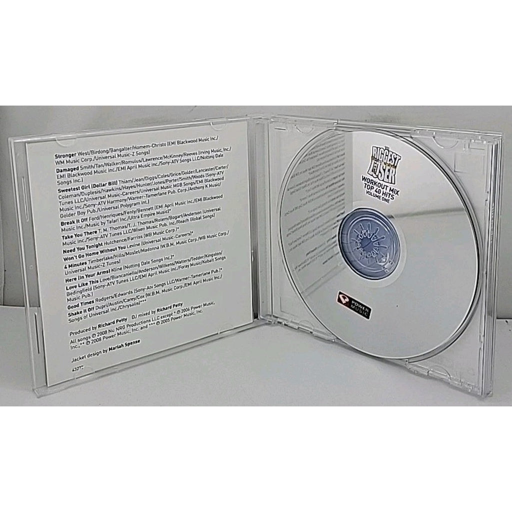 Top 40 Hits Biggest Loser Workout Mix by Various (CD, 2009)