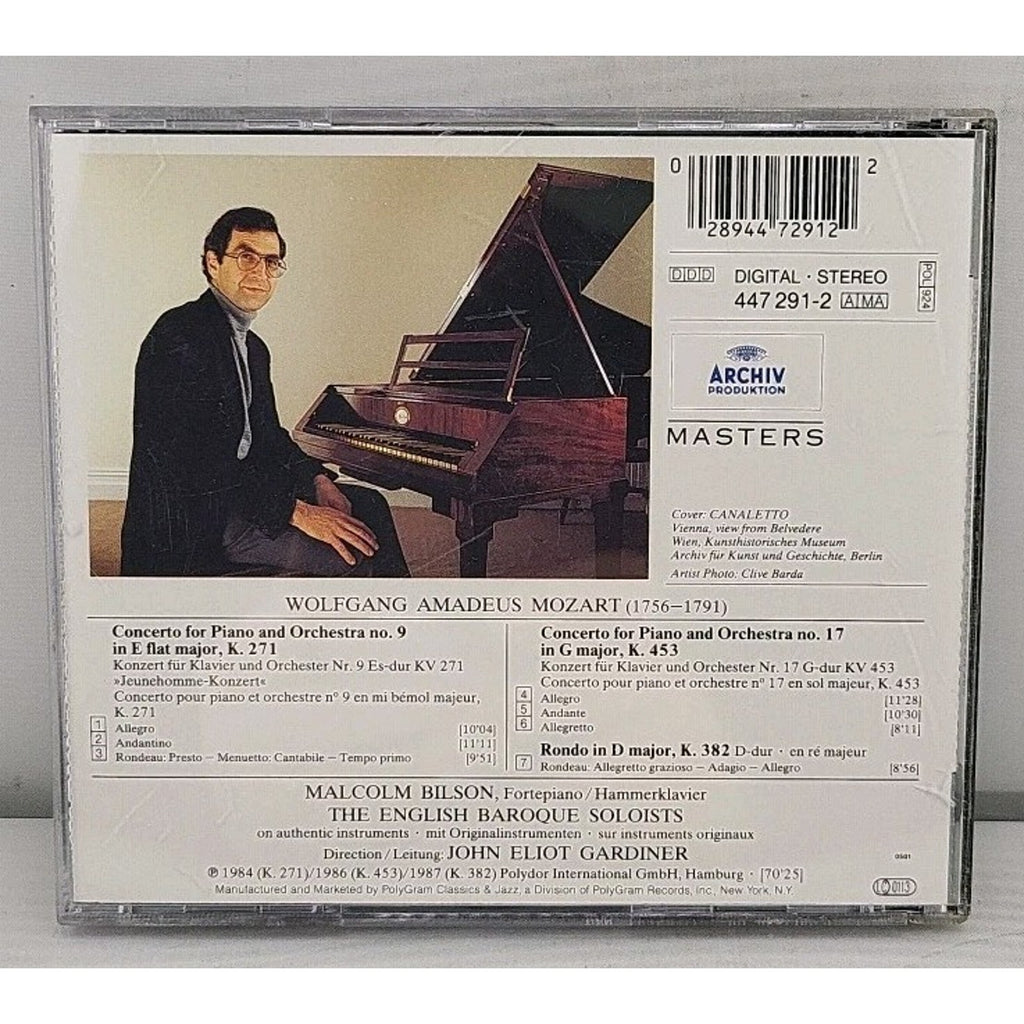 Mozart Piano Concertos Now 9&17 (CD)